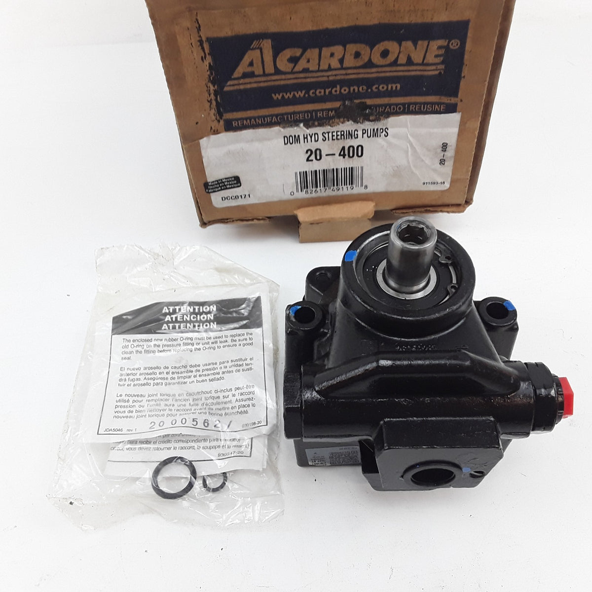 Power Steering Pump Fits Cadillac Oldsmobile Pontiac 1998 1999 2001 2002-2005