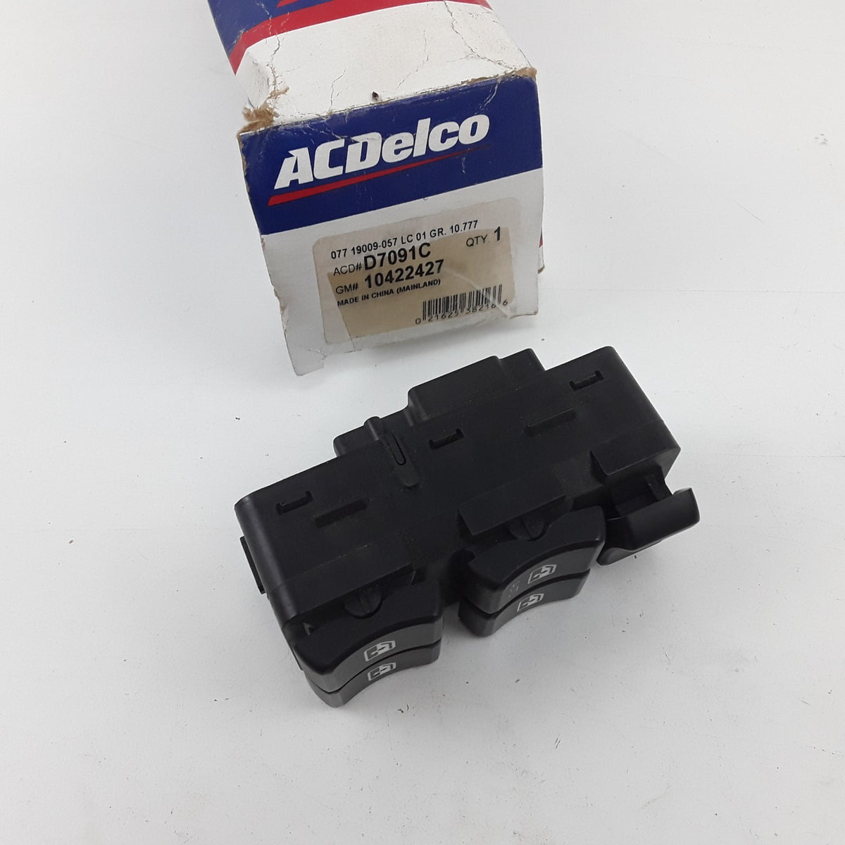 ACDelco D7091C Front Power Window Switch Assembly For Buick Rendezvous 2002-2003