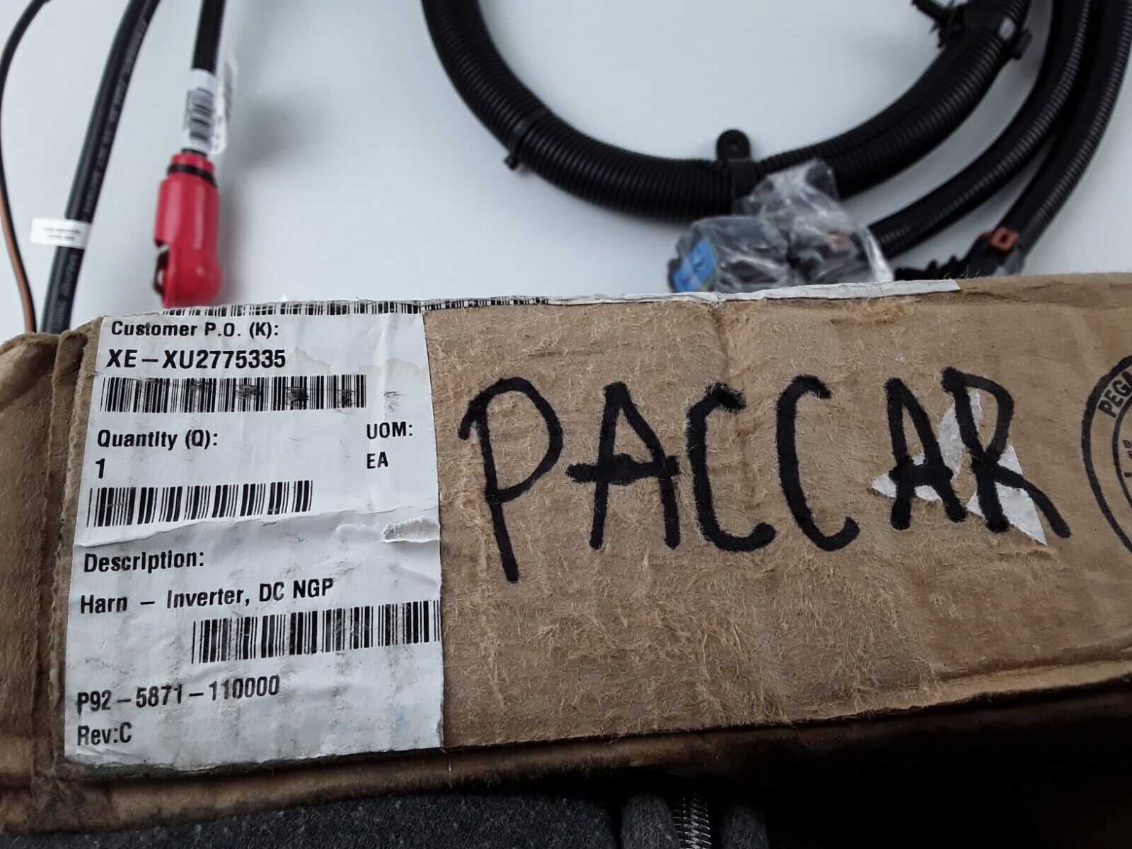 Paccar P92-5871-110000 Truck Harn Harness Inverter DC NGP Fits Kenworth Genuine - HotCarParts