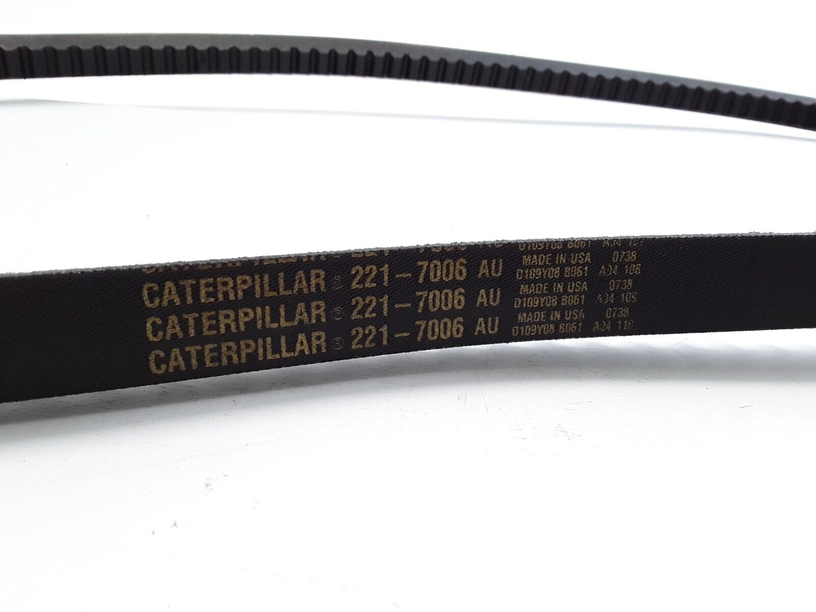 Fits Caterpillar 221-7006 Cat 2217006 V BELT SINGLE Fast Free Shipping - HotCarParts