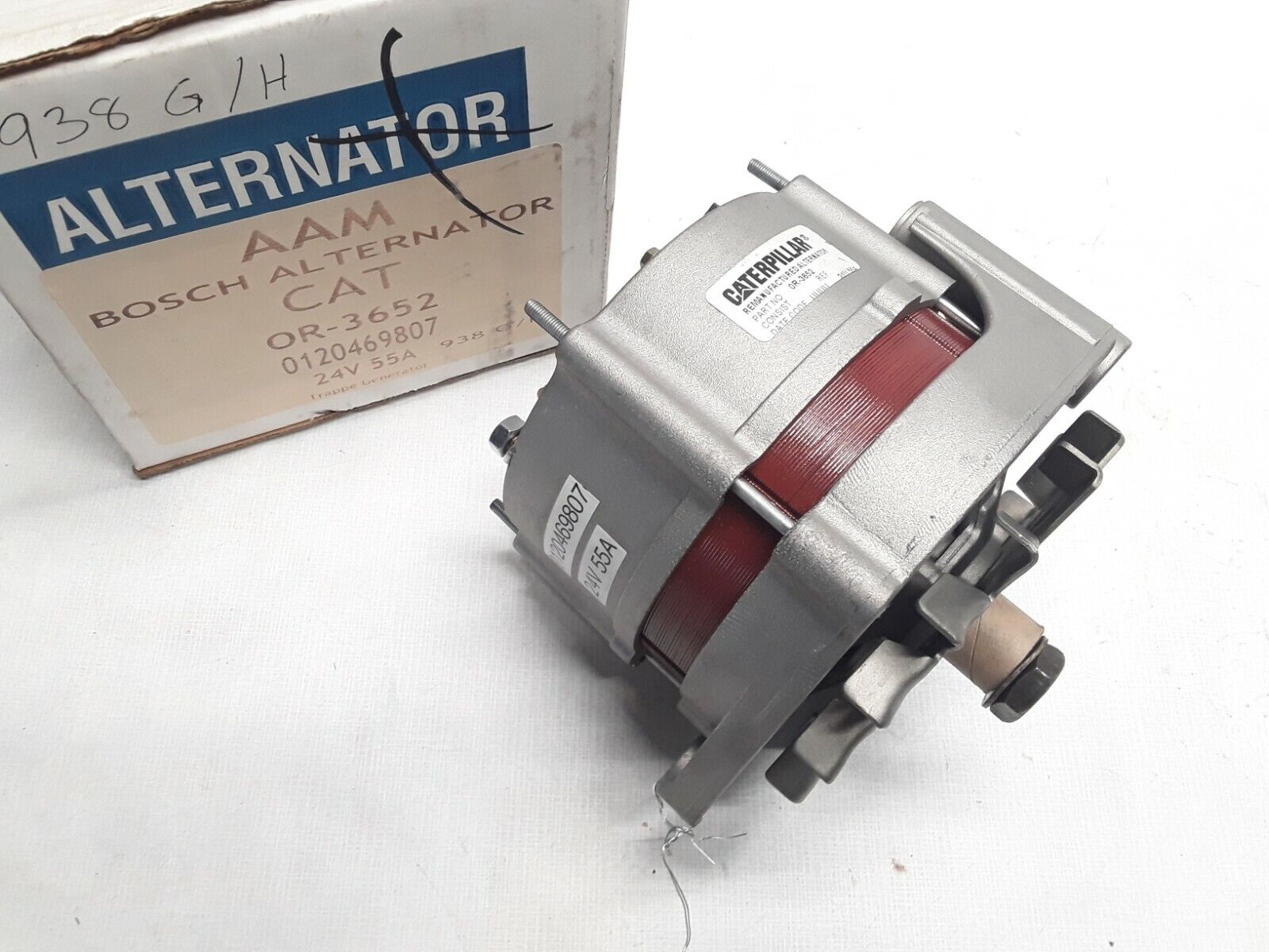 OEM CAT 24V 55A ALTERNATOR CATERPILLAR PAVING EQUIPMENT AP800C BG230 0120469807 - HotCarParts