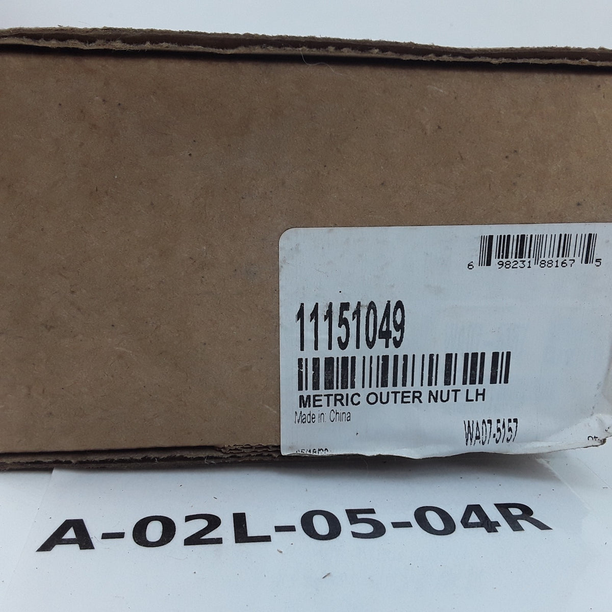 World American WA07-5157 Left Hand Wheel Lug Nut M30X1.5 Thread, M20X1.5 Hex