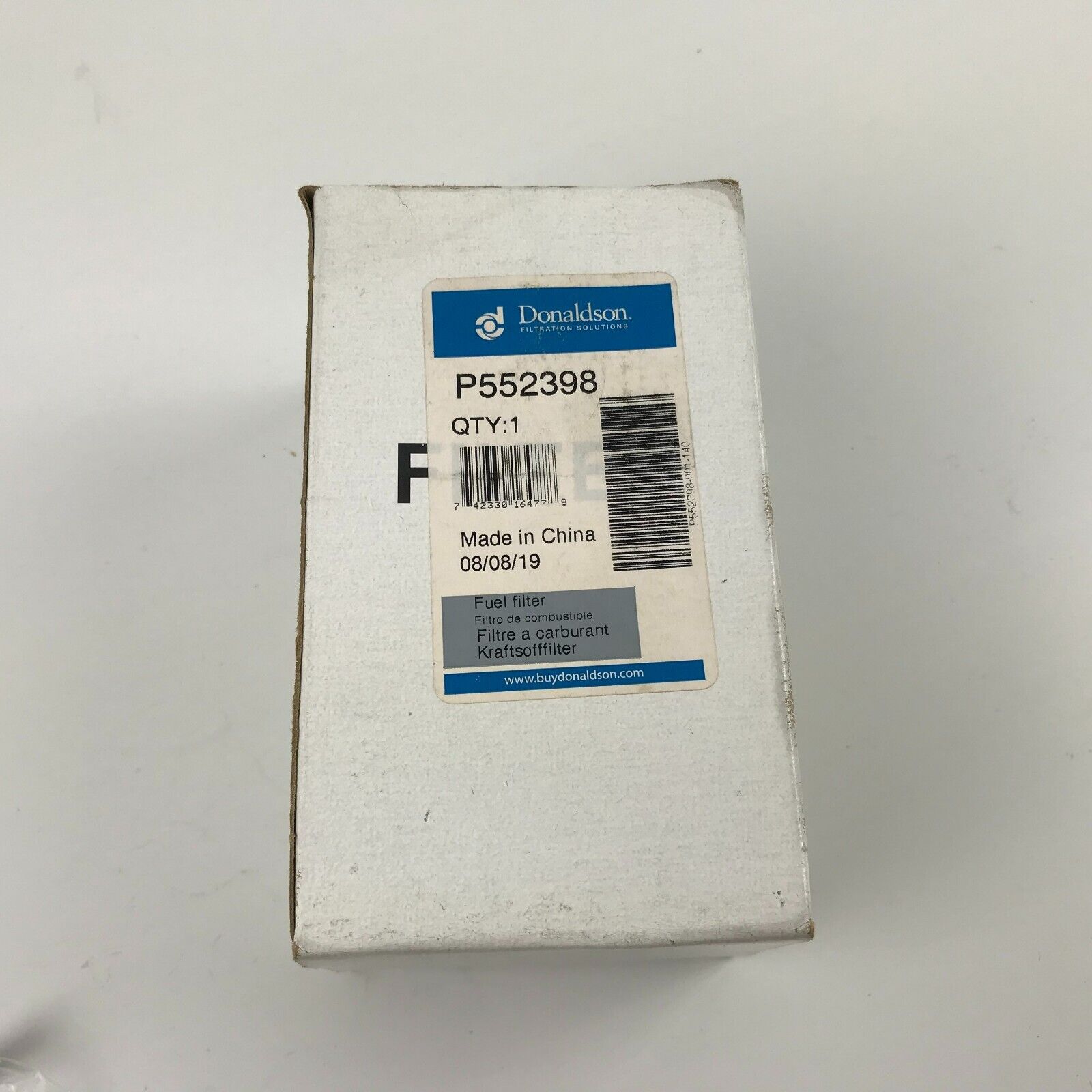 GENUIENE OEM Donaldson P552398 Fuel Filter, In Line FAST SHIPPING - HotCarParts