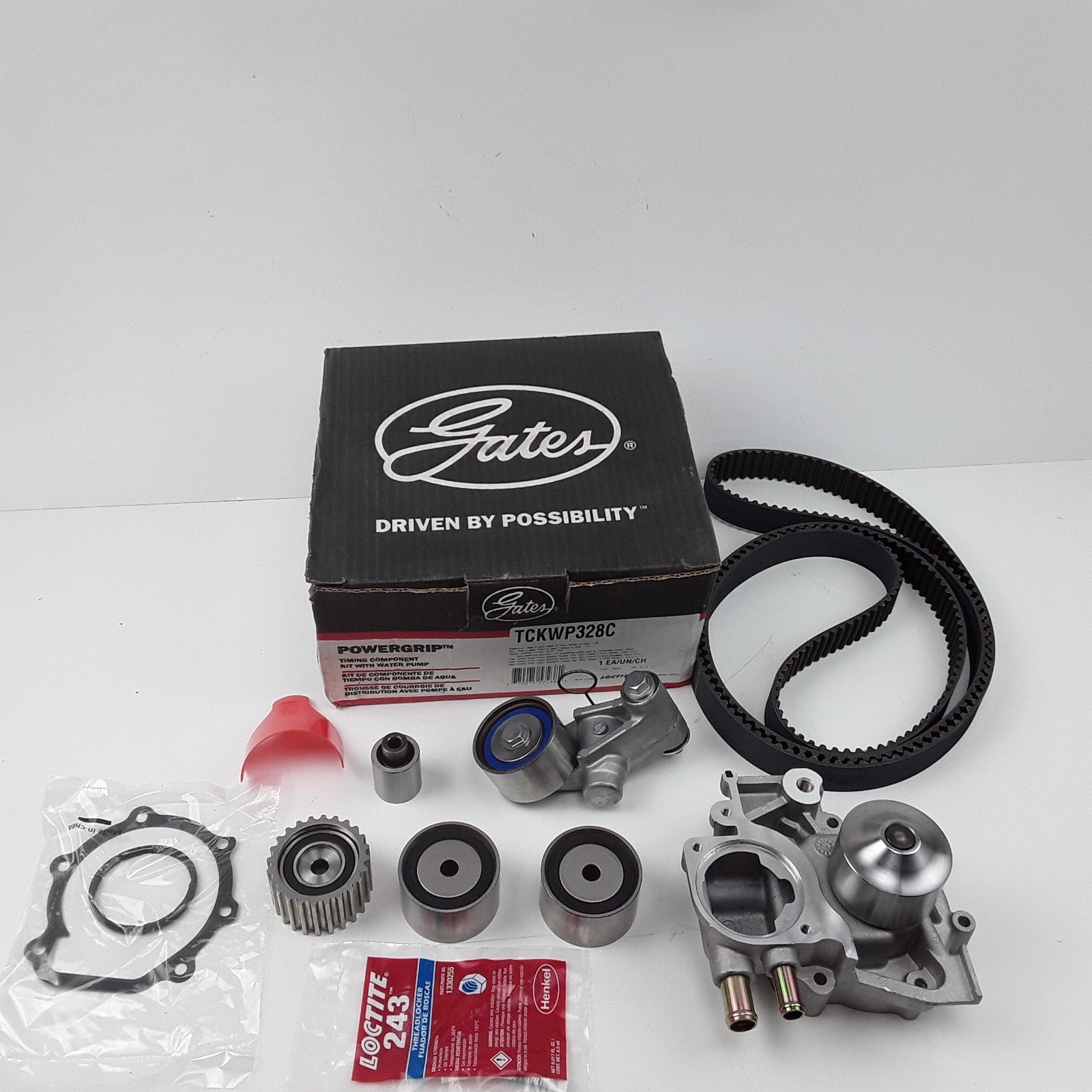 Engine Timing Belt Kit with Water Pump For Subaru Forester WRX Impreza 2008-2014