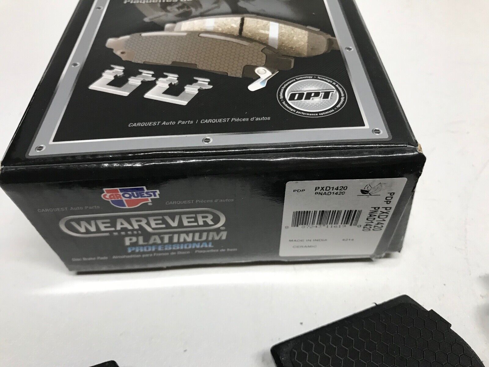 Disc Brake Pad Set Ceramic Front for Mercedes E550 2010 2011 2015 2016 CARQUEST - HotCarParts