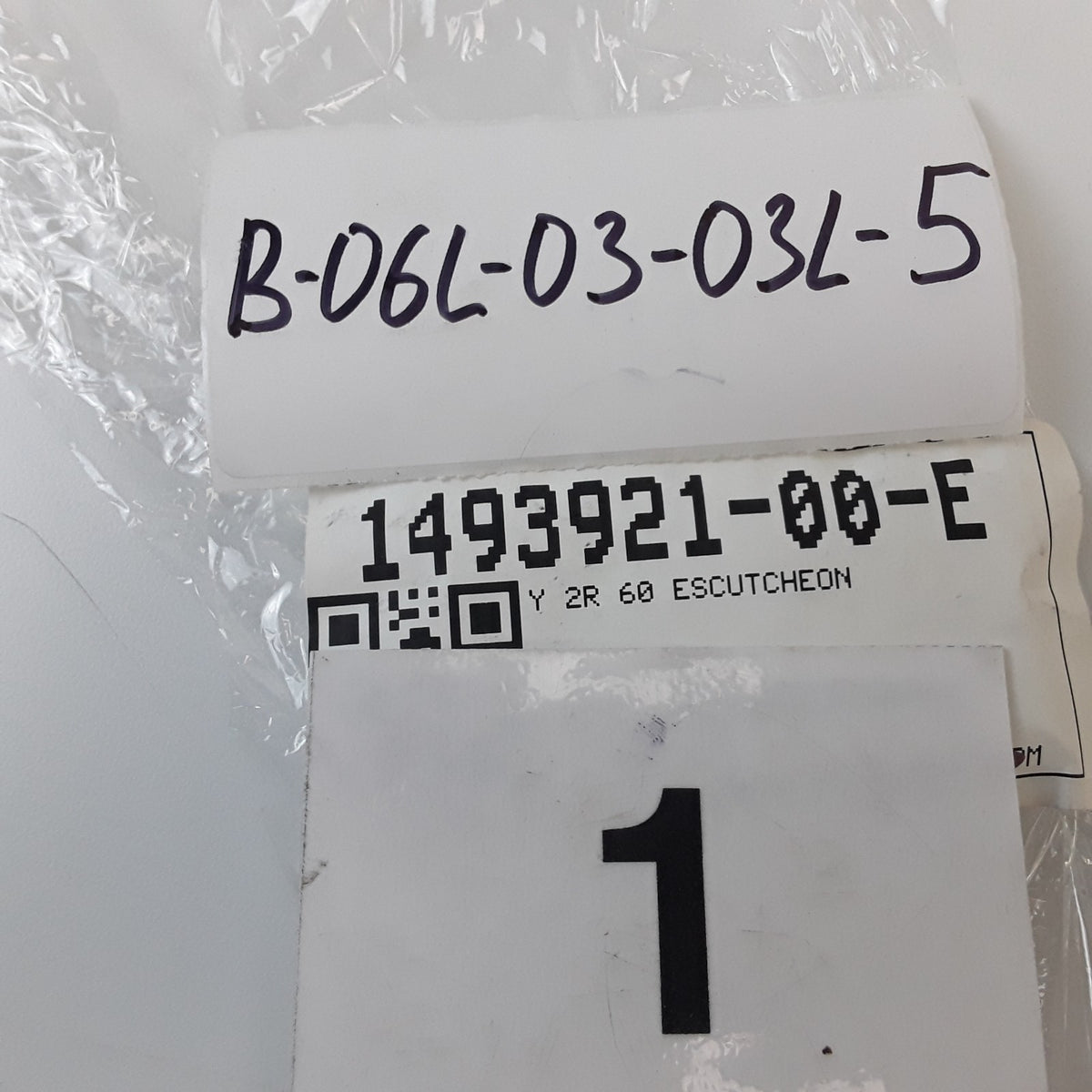 1493921-00-E Left 2nd Row Seat Escutcheon For Tesla Model Y 2020-2026 OEM New