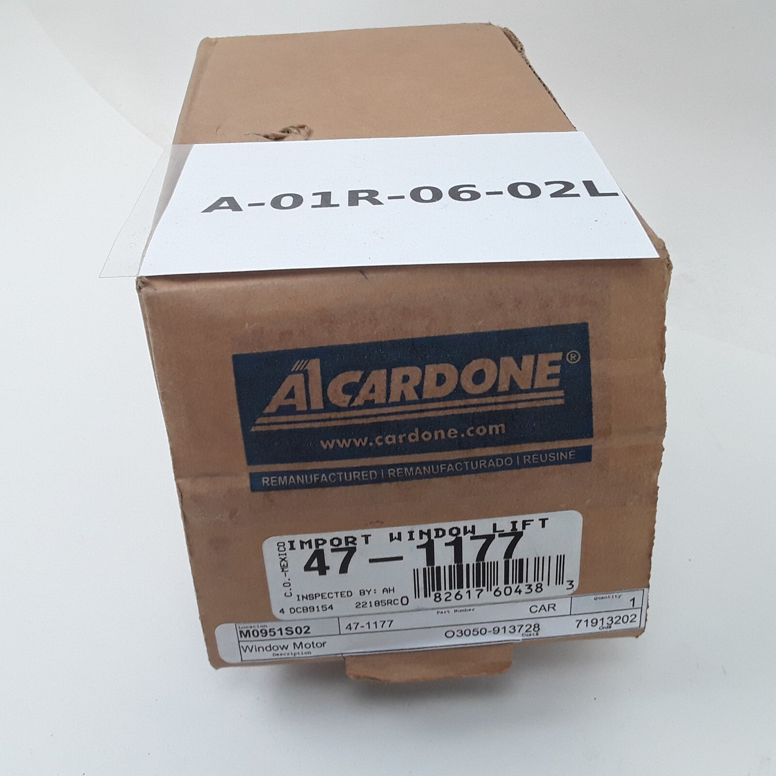 Cardone 47-1177 Front Left Power Window Motor Fits LEXUS SC300 SC400 1992-2000
