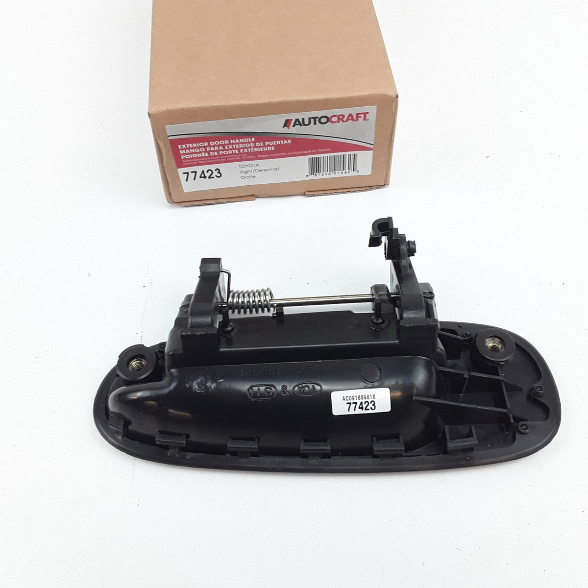 Rear Right Exterior Door Handle Fits Toyota RAV4 Corolla Geo Prizm (1993-2000)