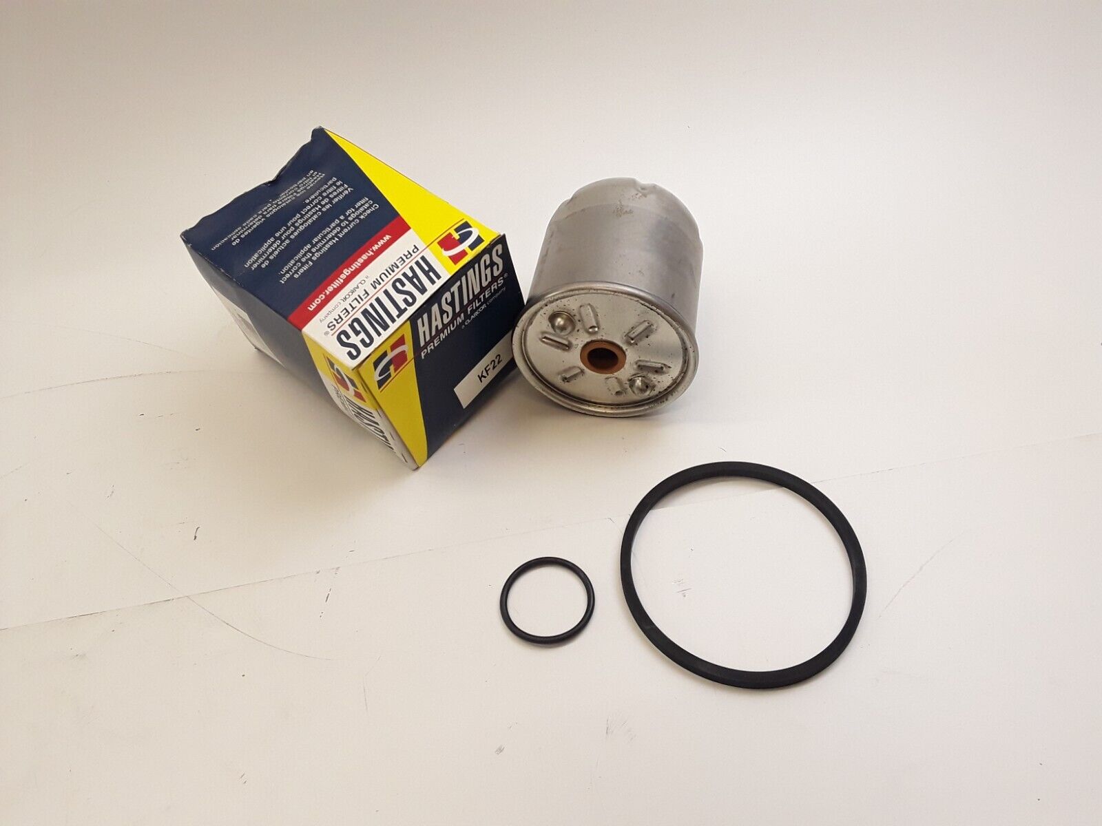 Engine Oil Filter Hastings KF22 Fits Mack CH CV DM DMM LE MC MR RB RD RW - HotCarParts