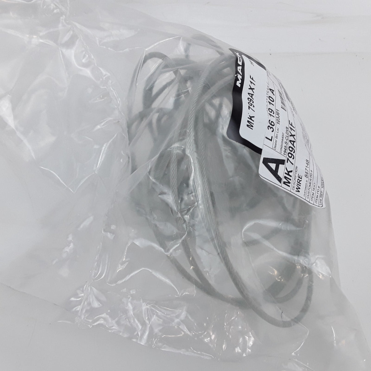 Mack 799AX1F Electrical Wire Rope 25 FT Foot Fits Heavy Duty Mack Trucks