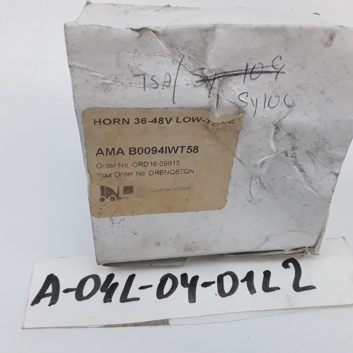 Low-Tone Industrial Horn 36V-48V For 7FBEU20 7FBCU15 7FBEU15 7HBW23 Forklifts