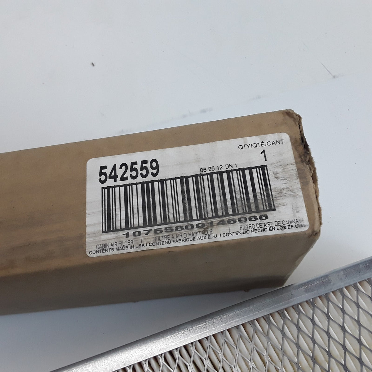 Carquest 87559 Cabin Air Filter Assembly Fits John Deere, White Equipment