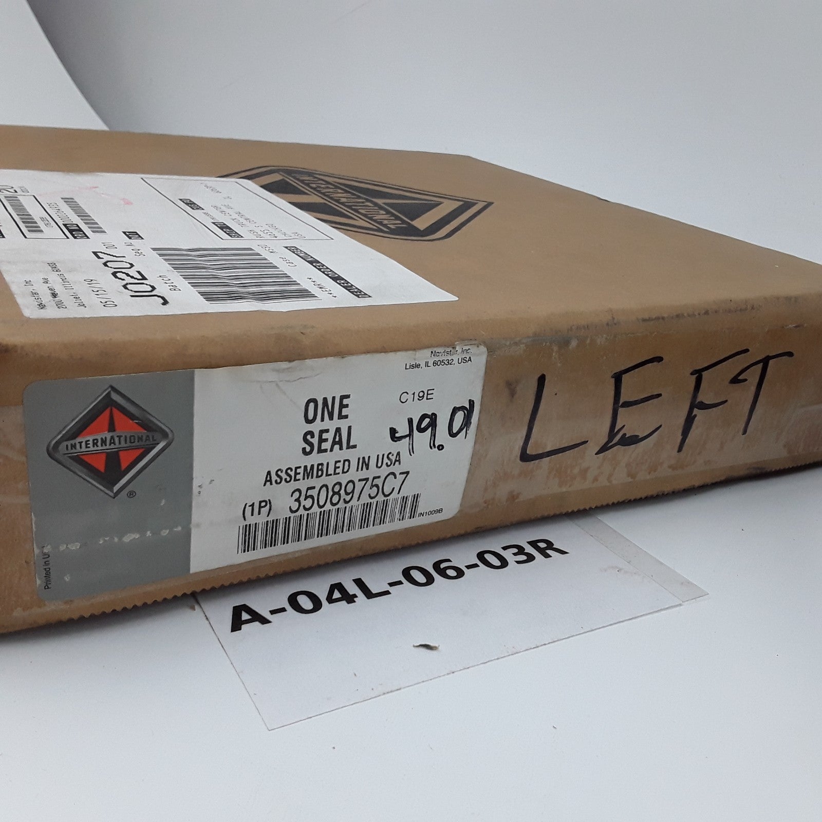 Left Door Seal For International 7500 7400 4300 4200 4400 ProStar (2002-2014)