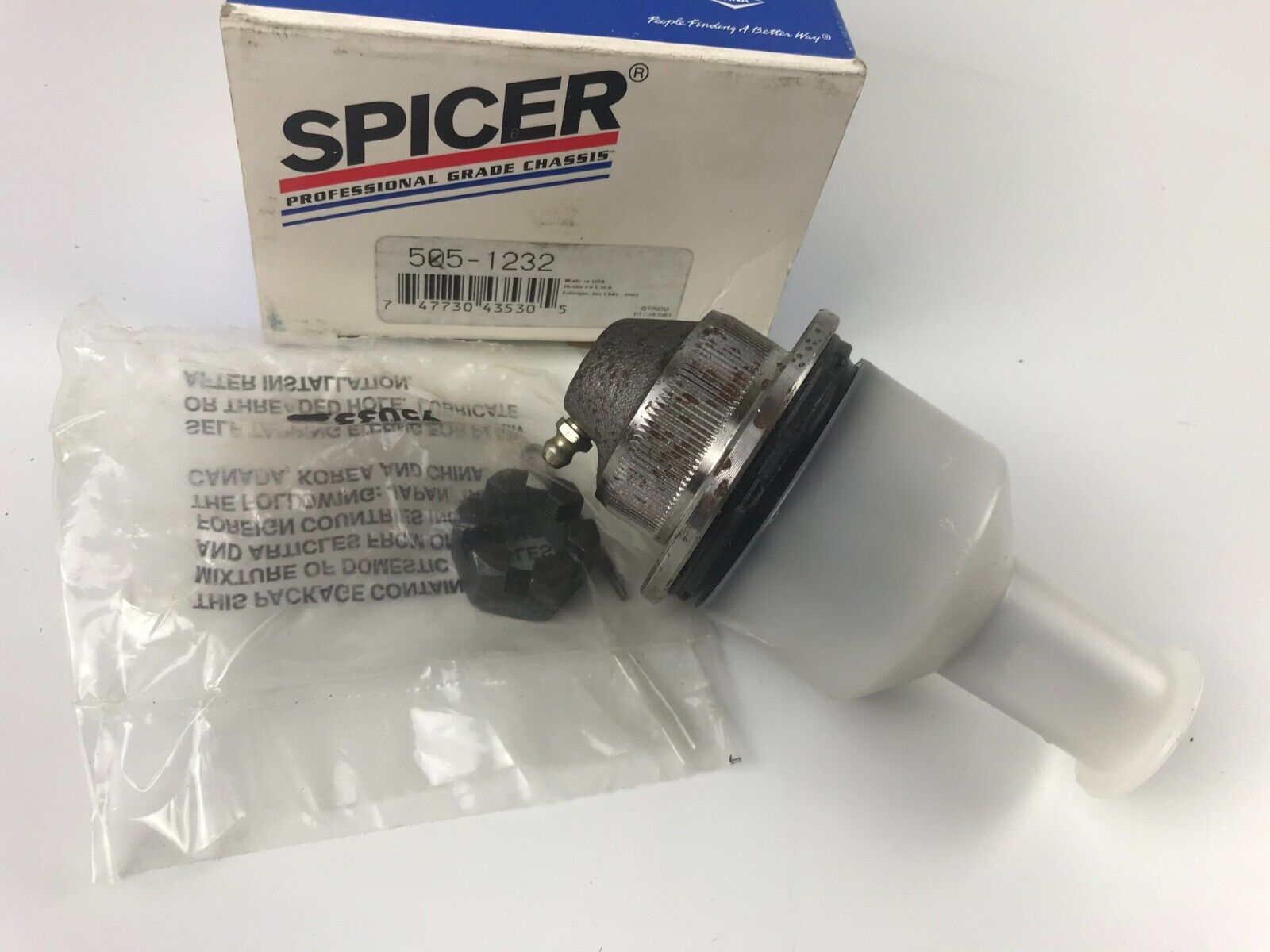 GENUINE OEM Spicer 505-1232 Professional Grade Suspension Ball Joint FAST SHIPP - HotCarParts