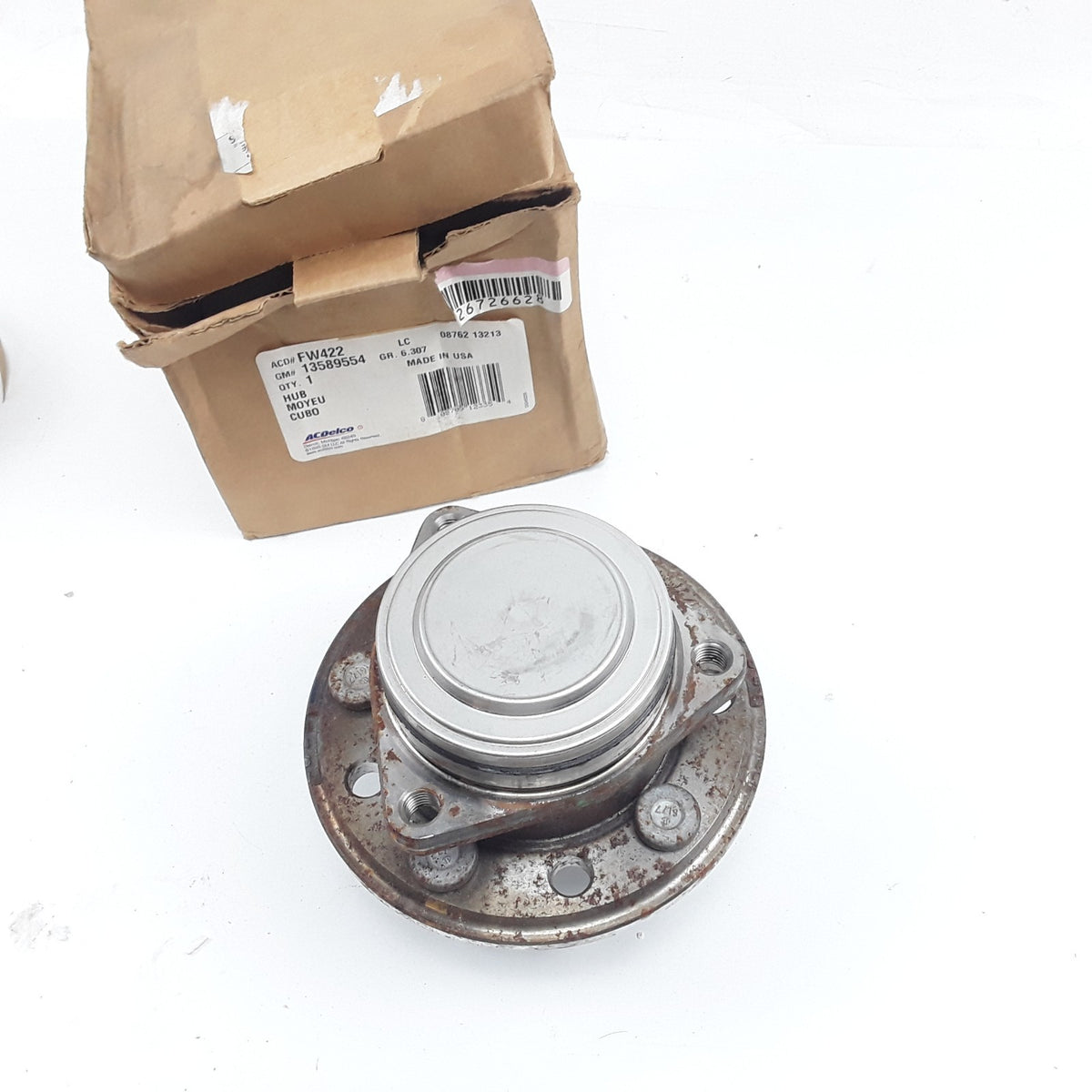 ACDelco 13589554 Front Wheel Bearing and Hub Fits Cadillac CTS 2014 2015 2016