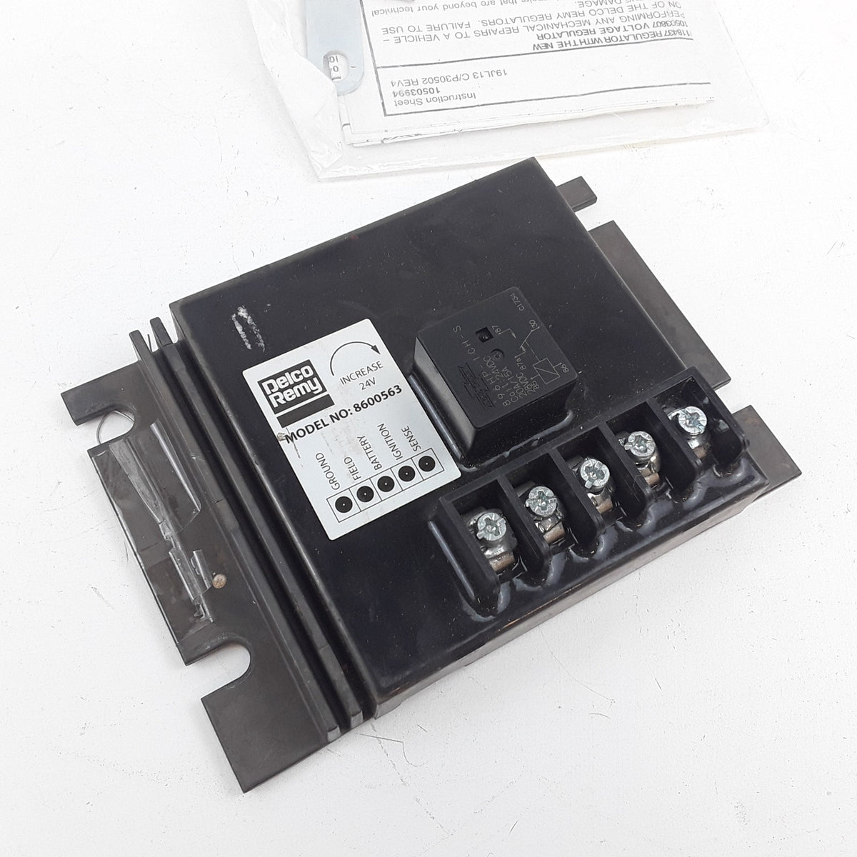 Delco Remy 8600563 Voltage Regulator 24 Voltage Fits Transit Coach School Buses
