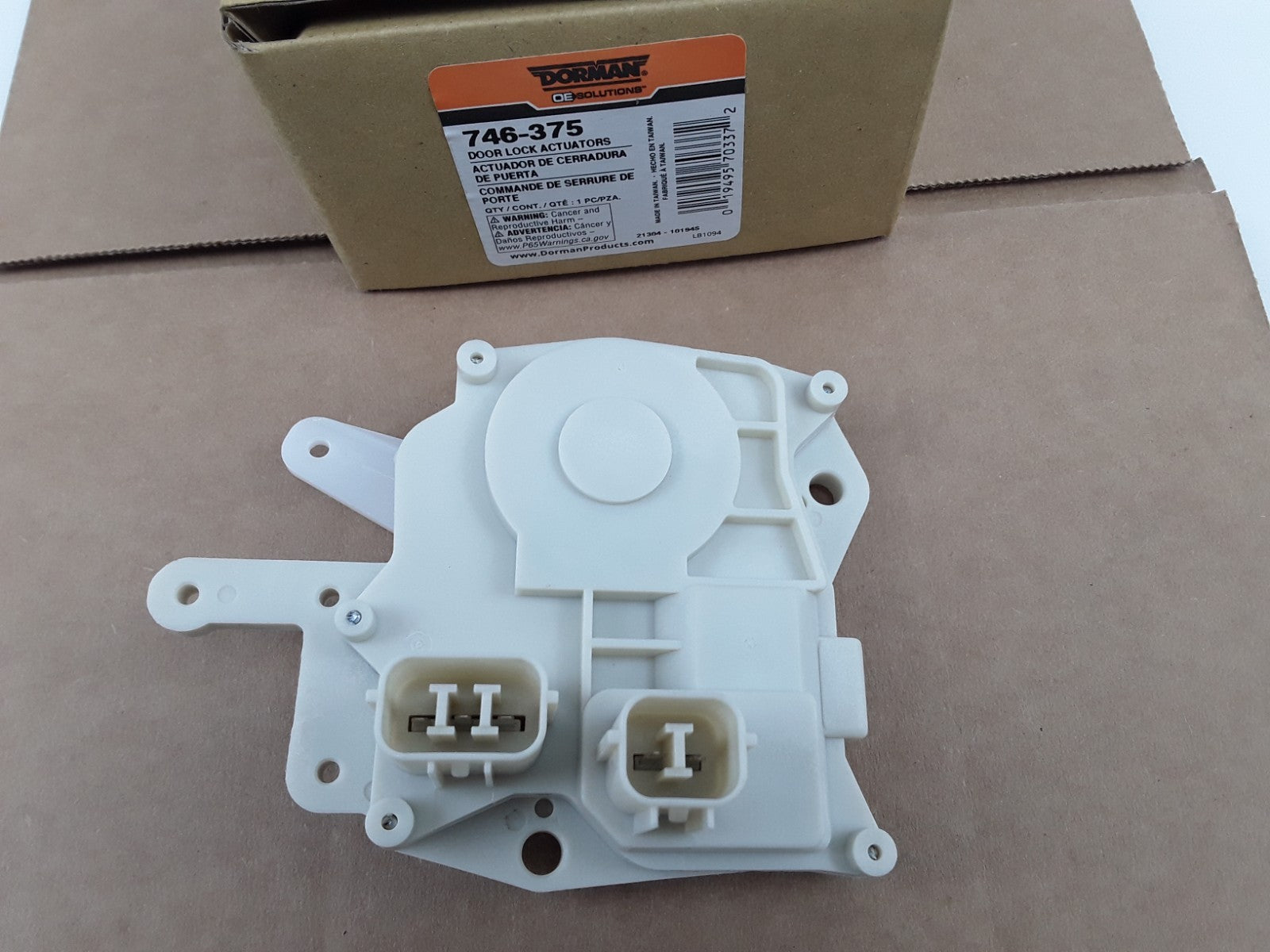 Dorman 746-375 Rear Left Door Lock Actuator Motor Fits Honda Accord (1999-2002)