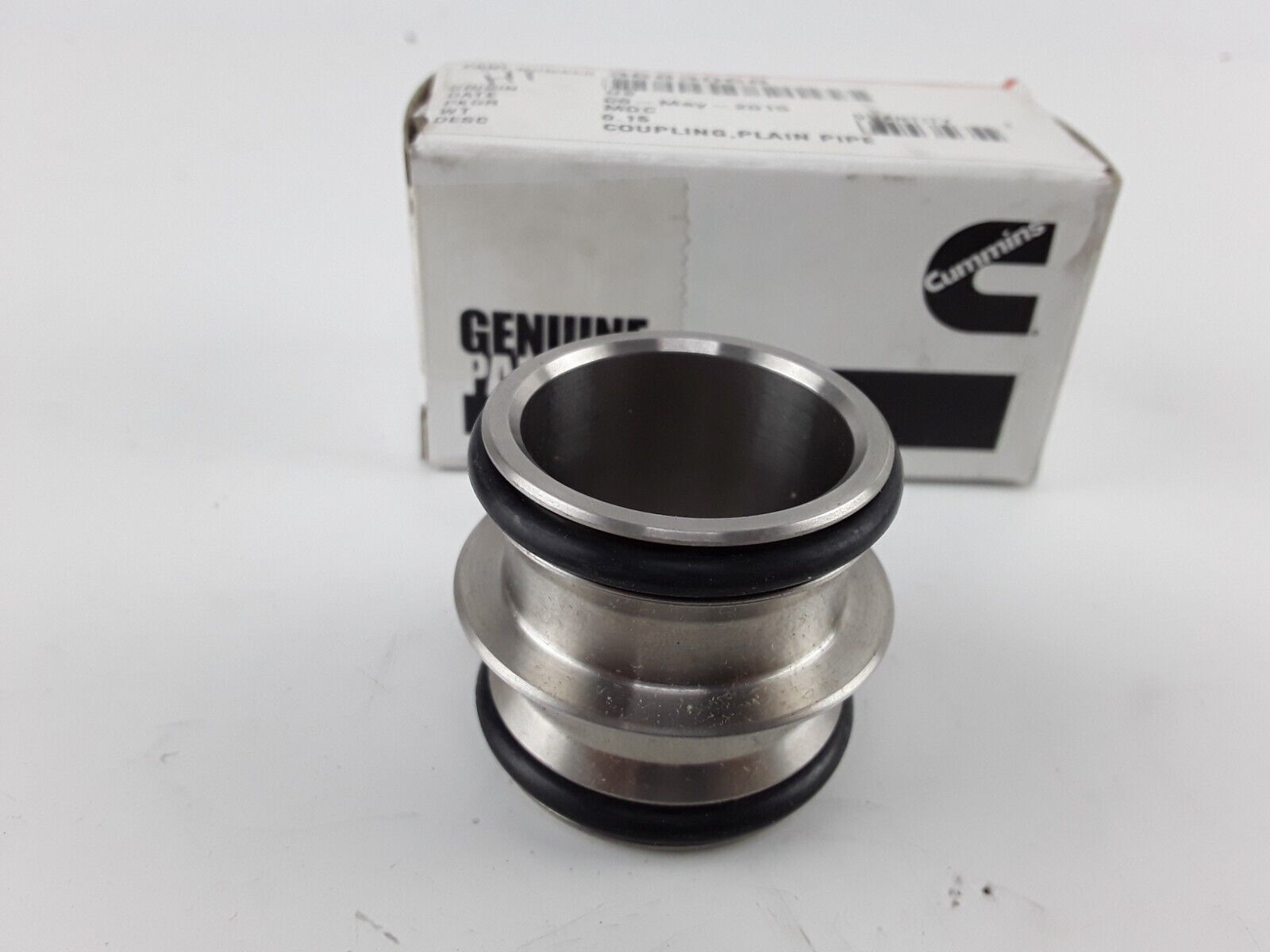 OEM Cummins 3682808 Plain Pipe Coupling 15L ISX QSX p/n 3683068 3682544 3682810 - HotCarParts