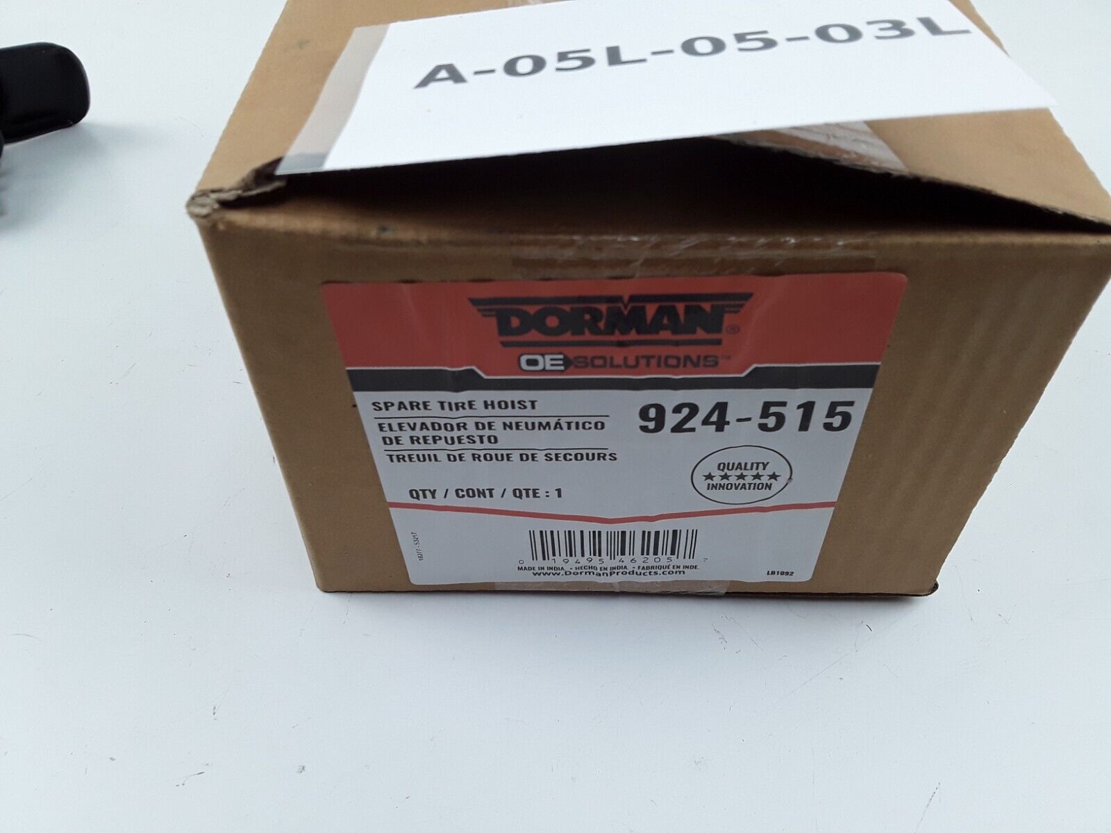 Spare Tire Hoist Dorman 924-515 fits Dodge Durango 1998 1999 2000 2001 2002 2003 - HotCarParts