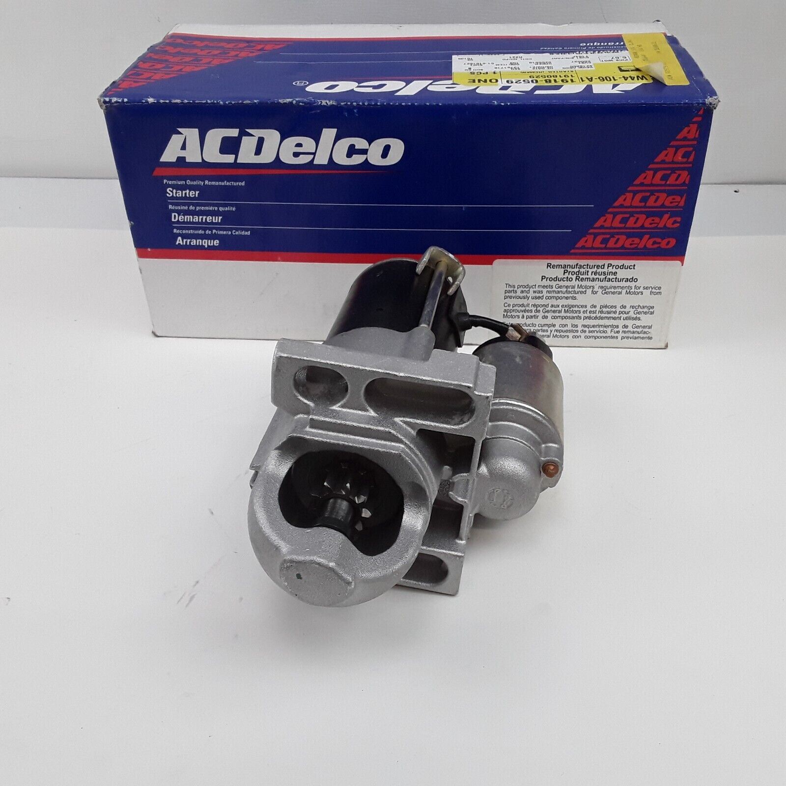 OEM ACDelco 323-1662 Starter Motor For Chevrolet GMC Hummer Saab 2009-2017