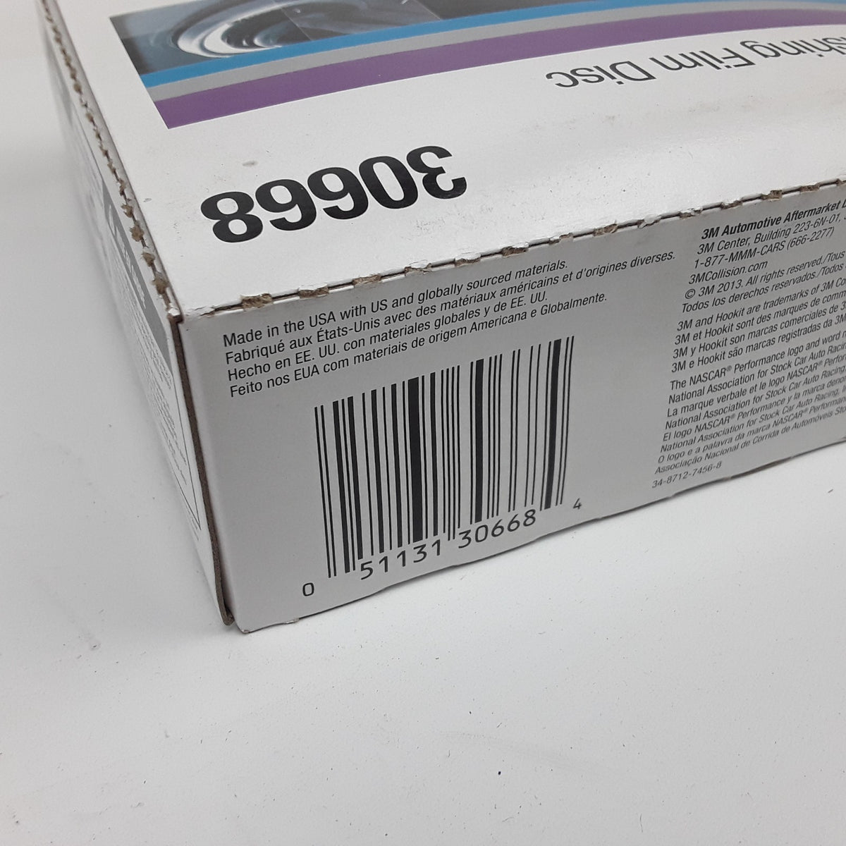 3M 30668 Purple Finishing Film Abrasive Disc 6 in P1200 50 Discs Per Carton