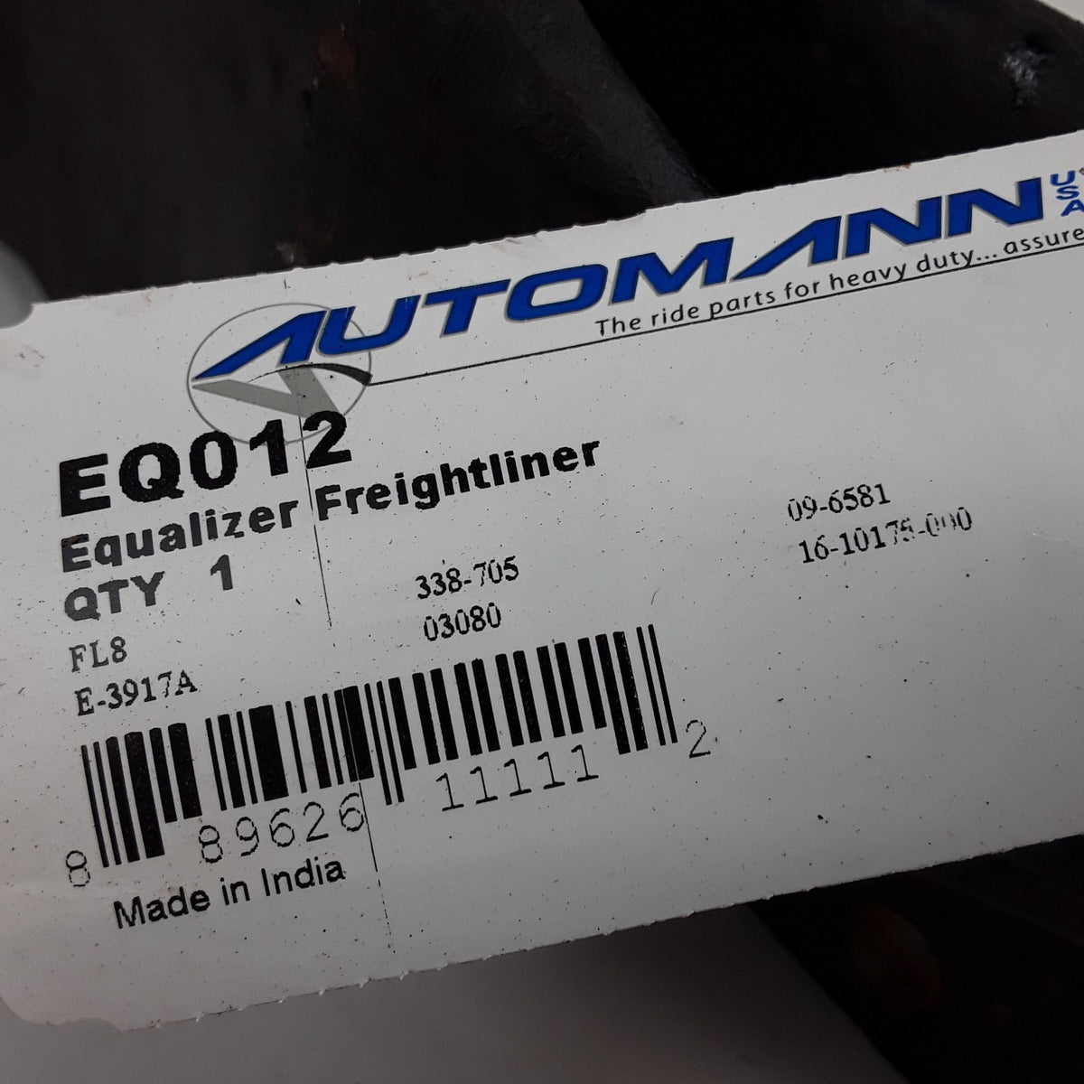Automann EQ012 Suspension Hardware Kit Fits Freightliner Trucks & Trailer