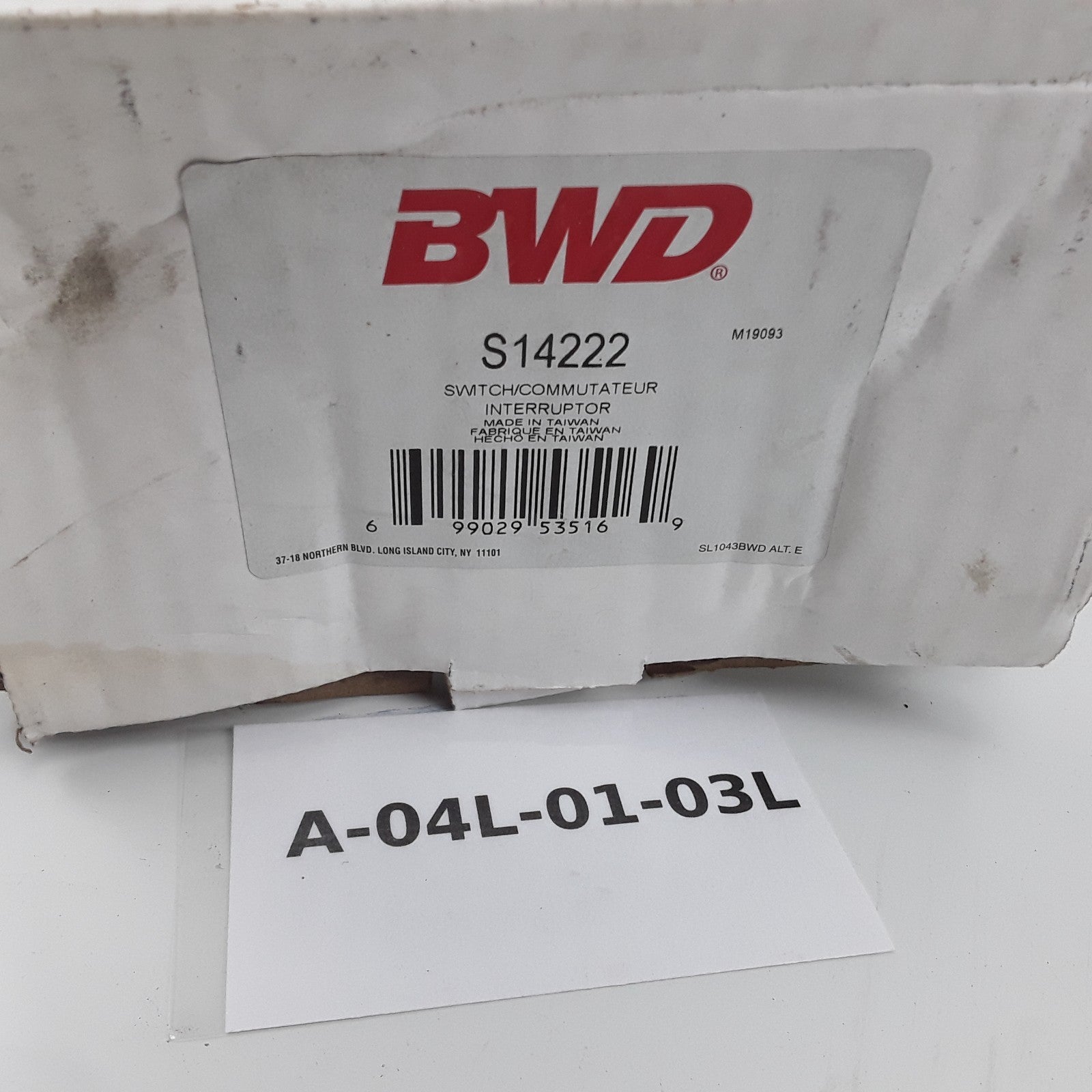 BWD S14222 Multi-Function Column Switch Fits Jeep TJ Wrangler (2001 2002-2006)