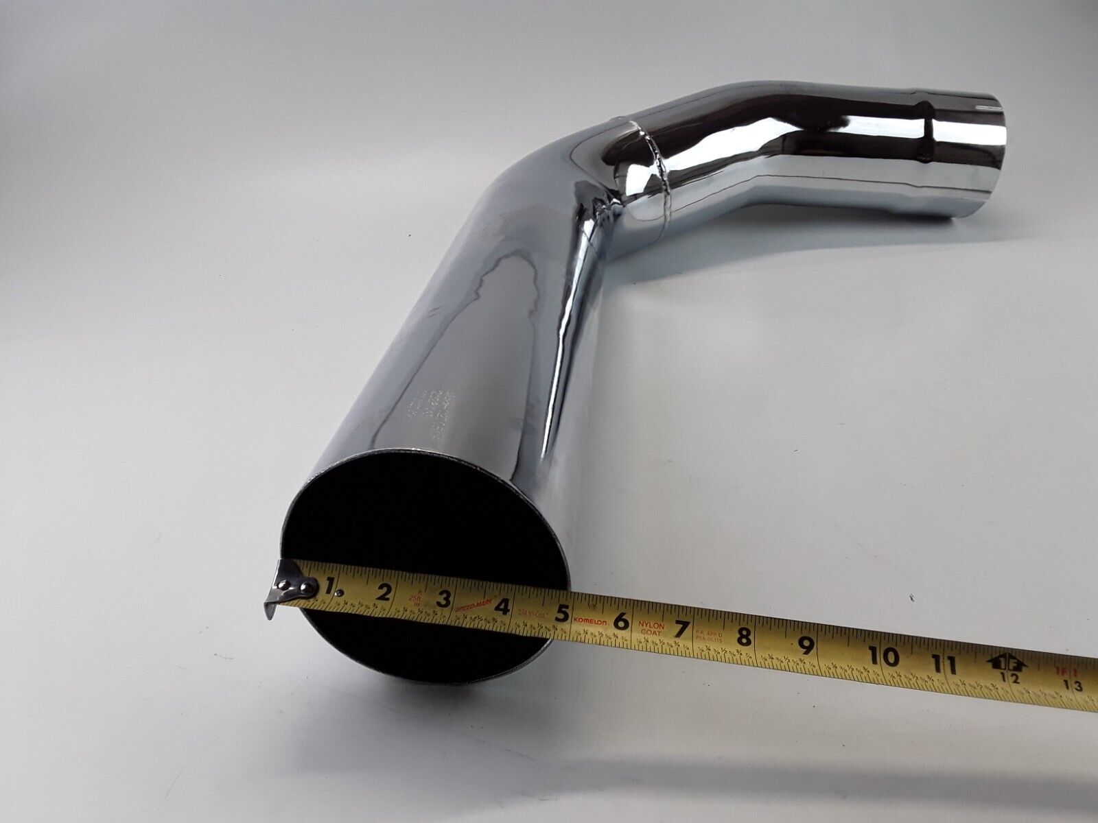 For Kenworth Pipe Exhaust Chrome Right 5" Elbow for 40" Steps RH M66-1270RCP - HotCarParts