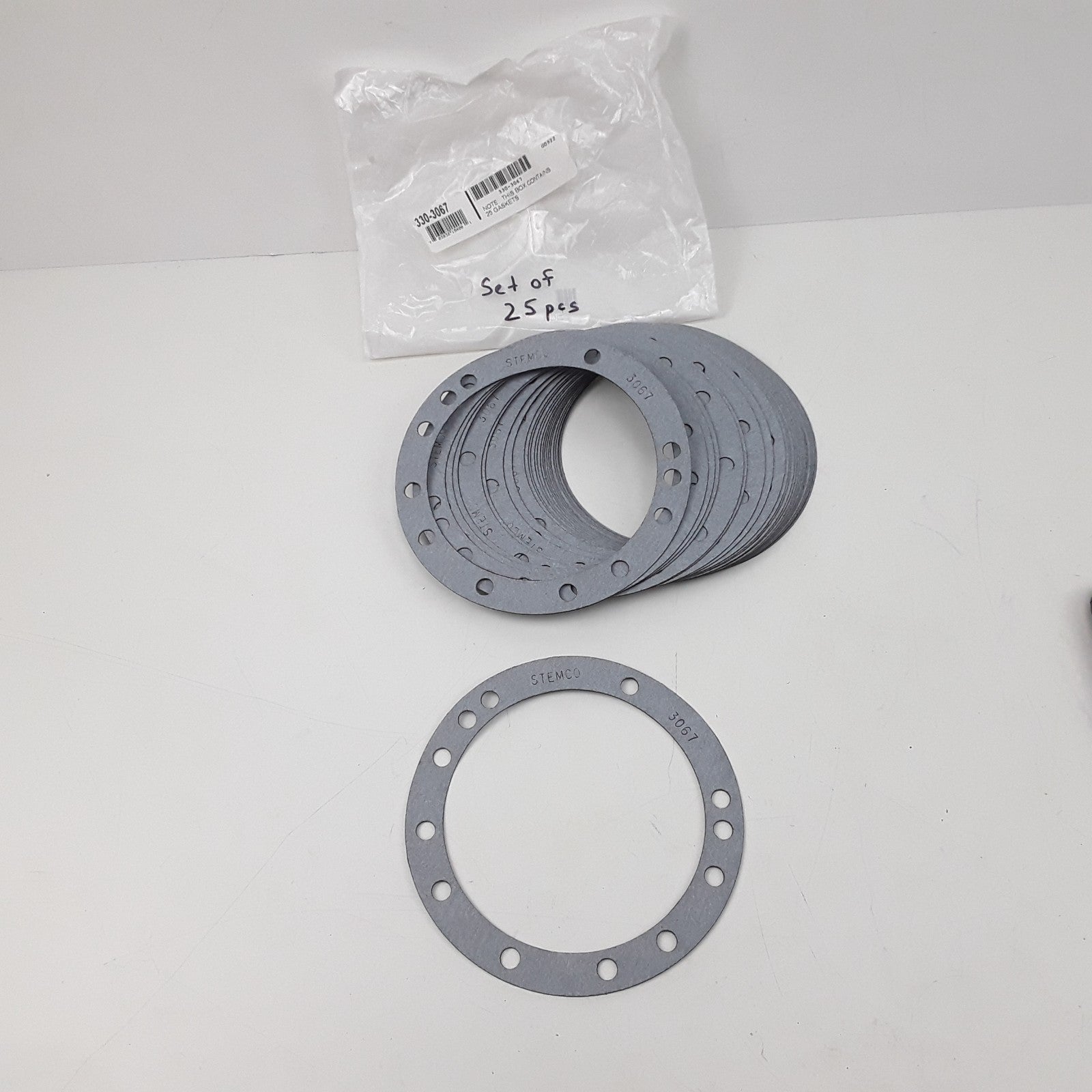 25 Pieces Stemco 330-3067 Hub Cap Gasket Fits Heavy Duty High Performance Truck