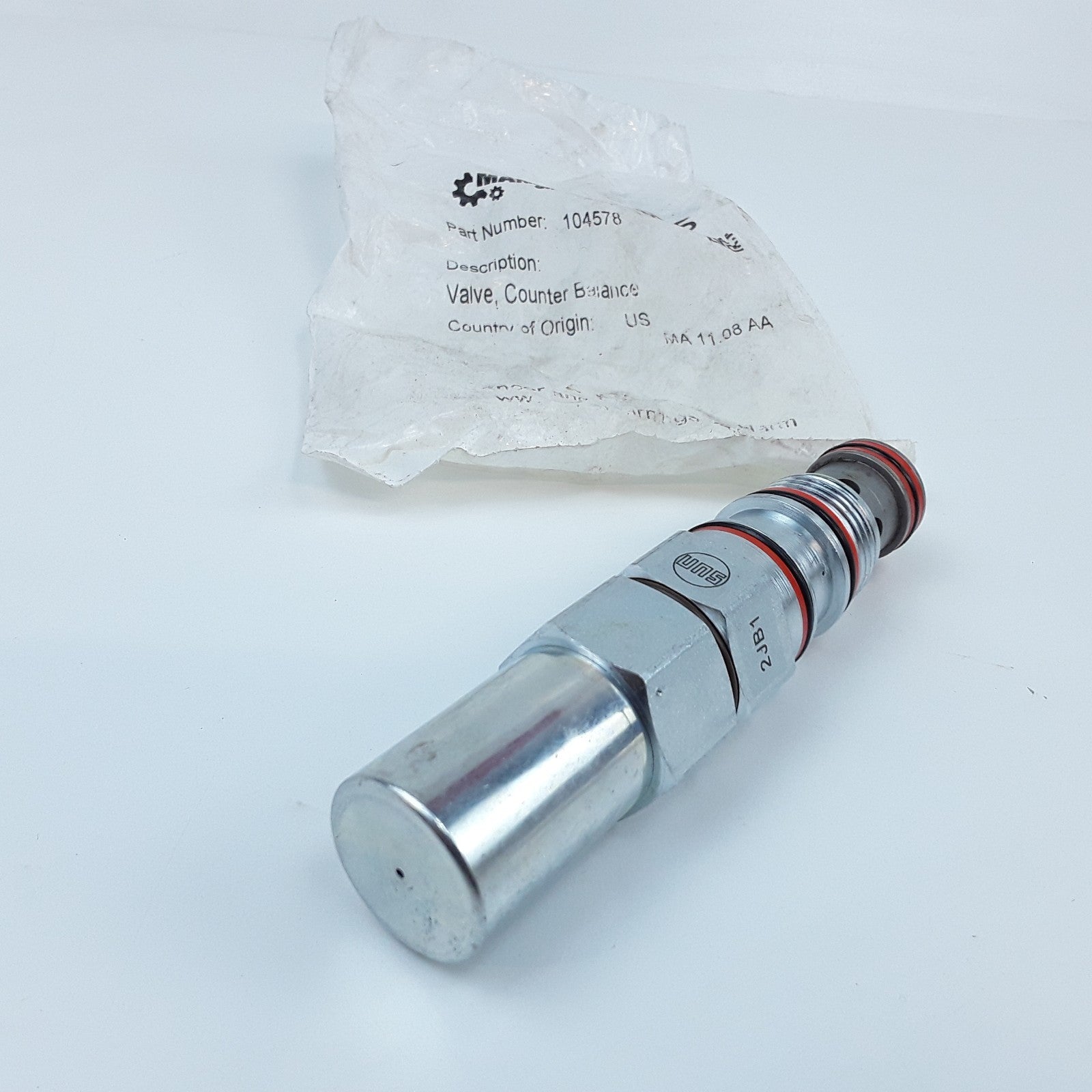 Manitou Group 104578 Valve Counter Balance 4350 PSI SUN CAEG CGN MHT MLT MT
