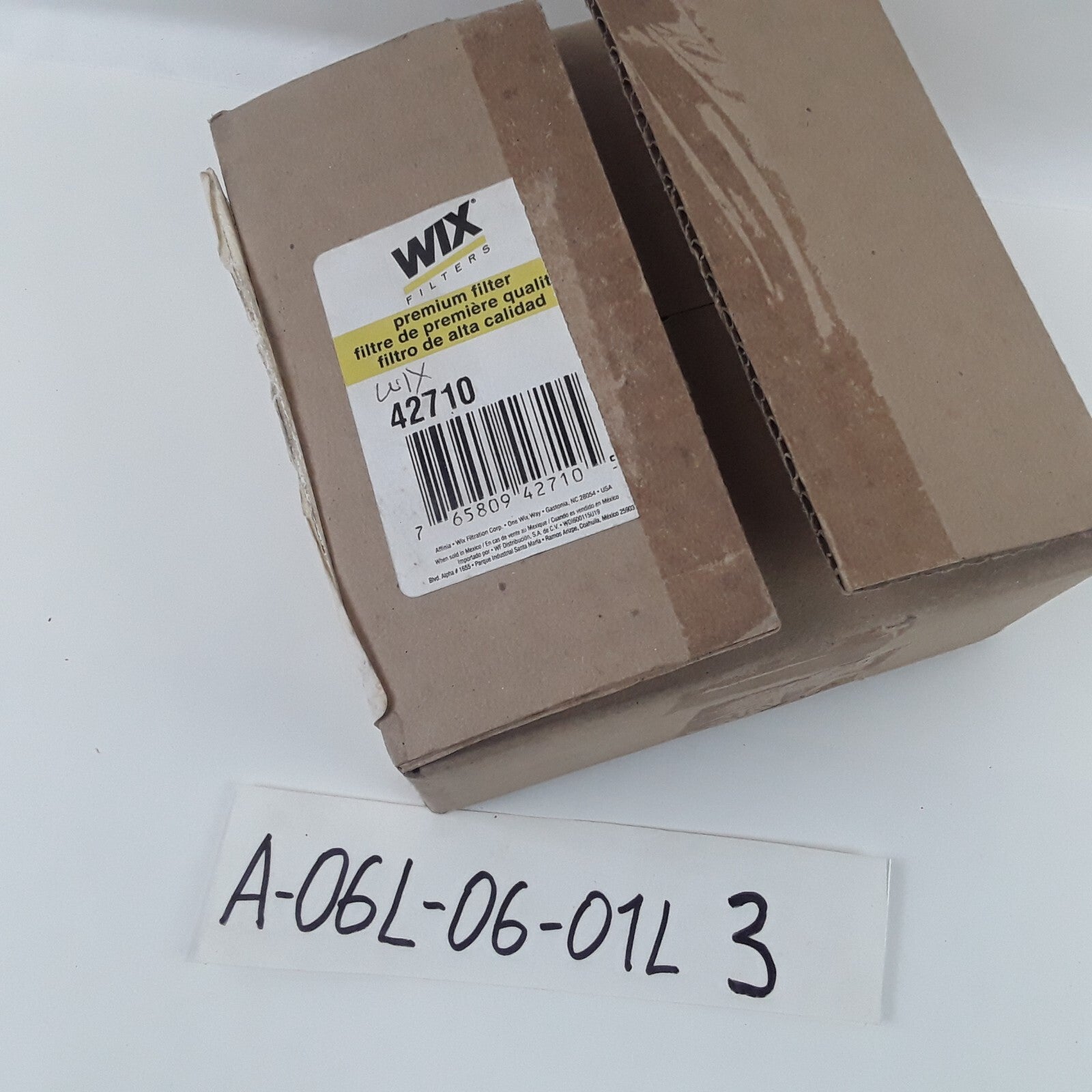 Engine Crankcase Breather Element Left Driver Side Machined Air Filter Wix 42710