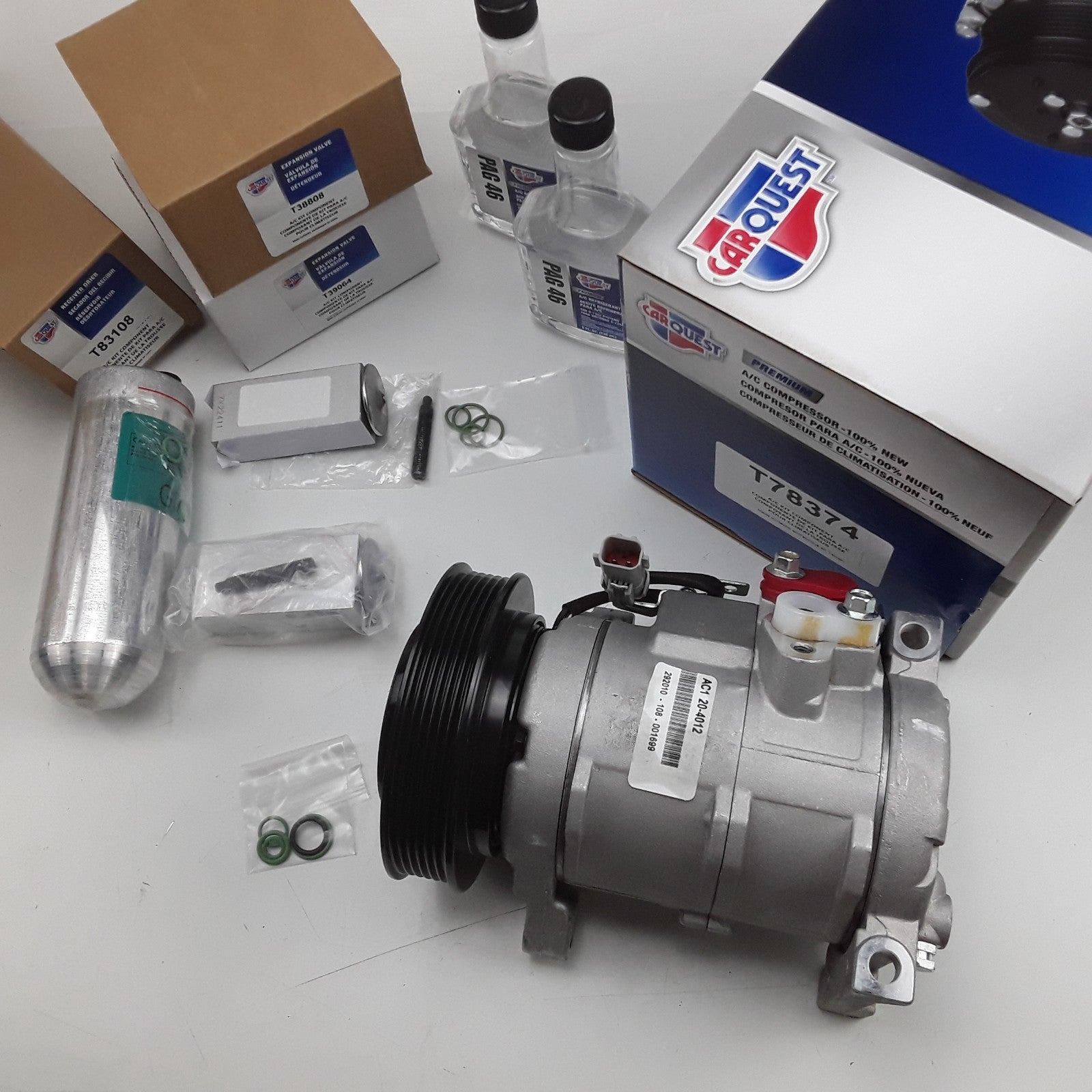 A/C Compressor Kit Assembly Fits Chrysler Town & Country Dodge Caravan 2001-2003