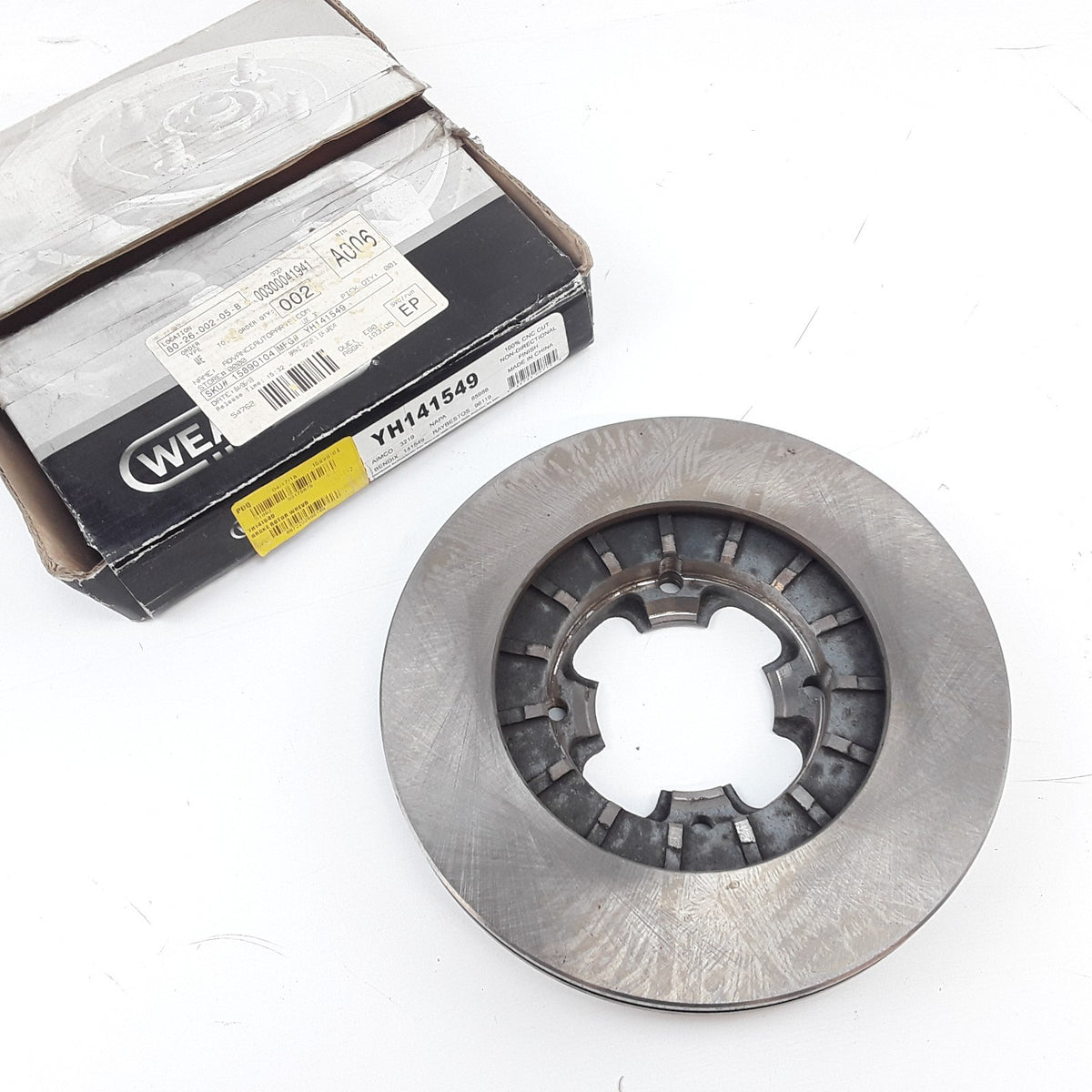 Brake Rotor Front Fits Subaru Justy 1987 1988 1989 1990 1991 1992 1993 1994