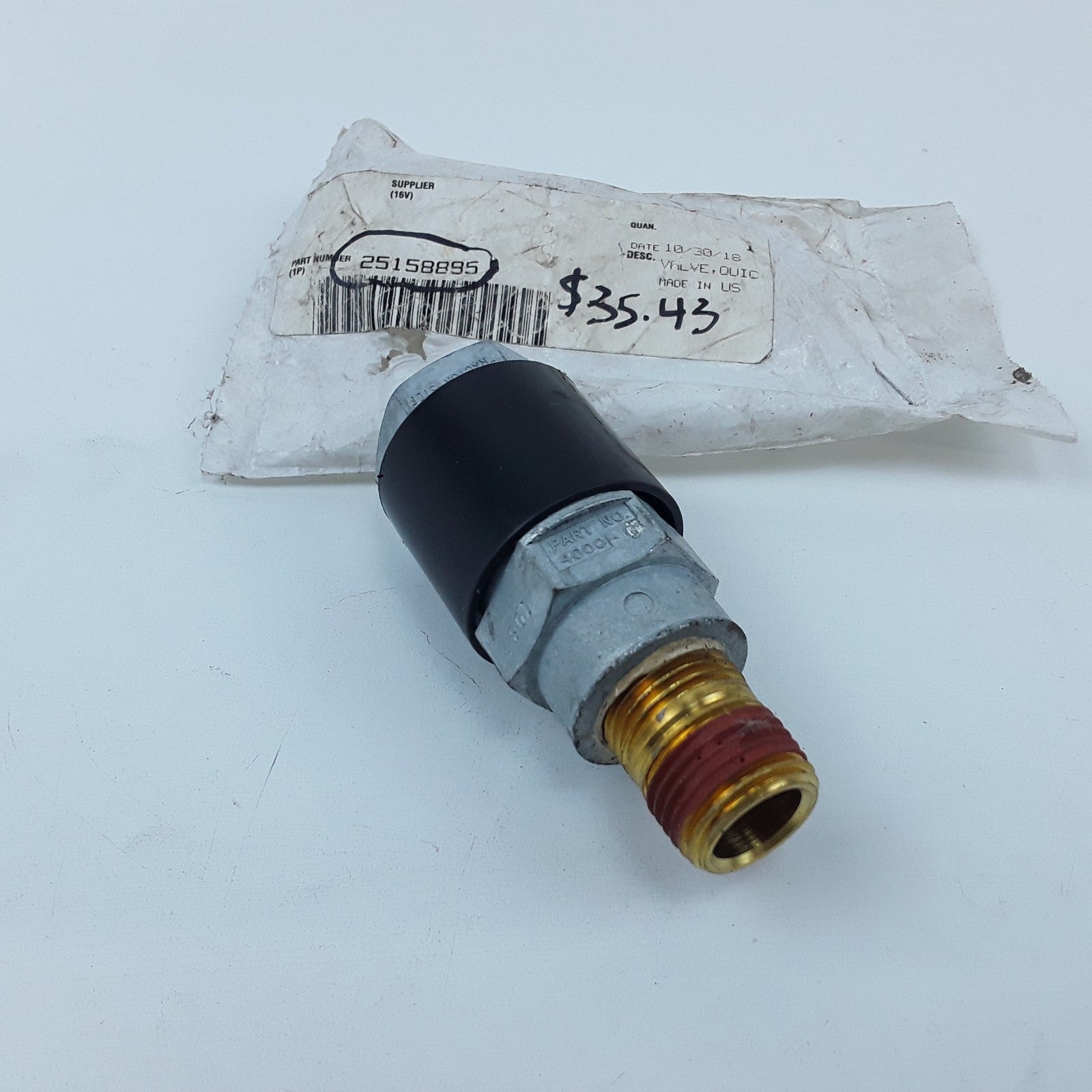 Air Brake Quick Release Valve For Mack Volvo VNL & VNM B & R Model Trucks