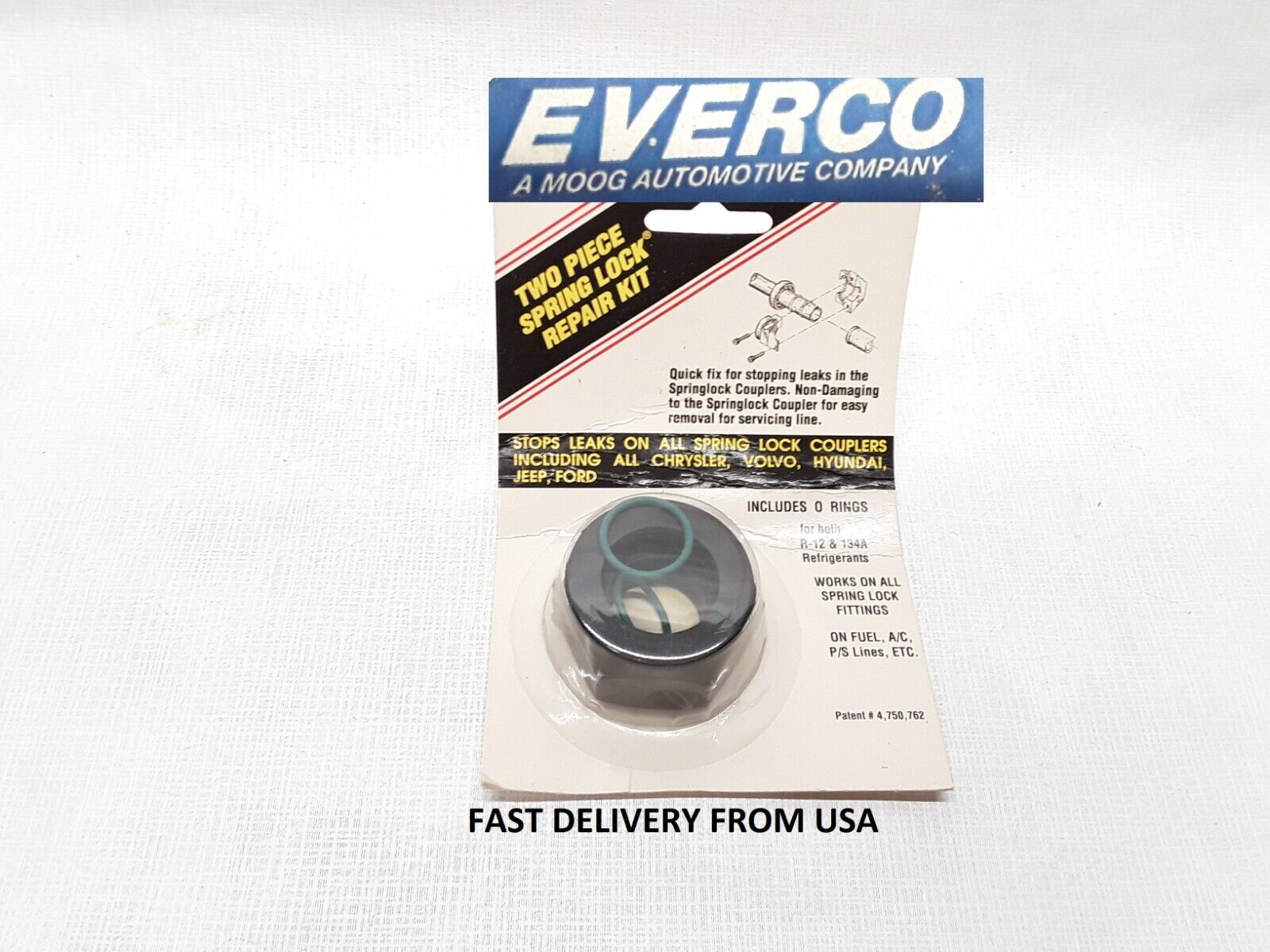 Everco A71922 Spring Lock Repair Kit Fits R-12 R134A - HotCarParts