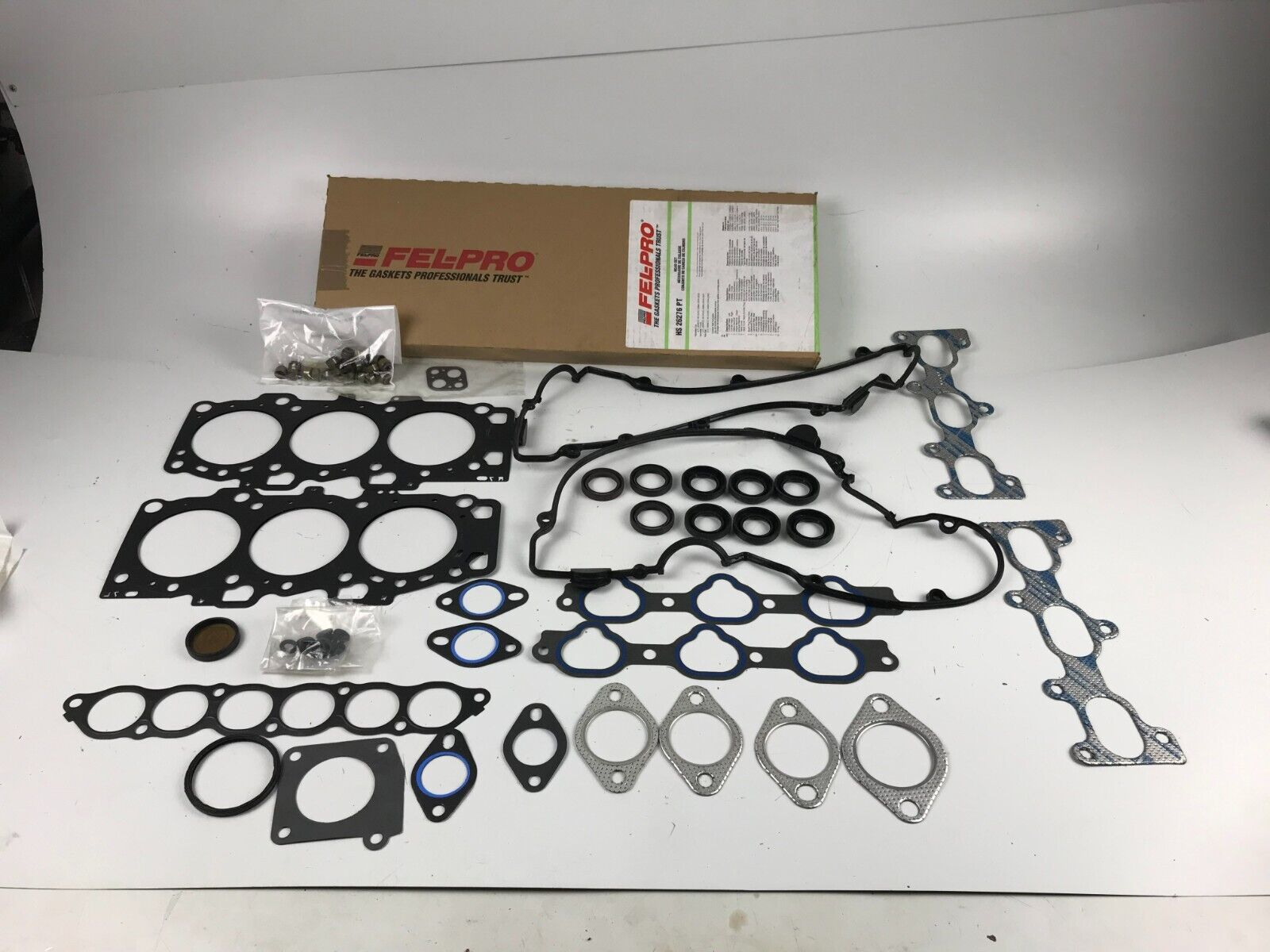 OEM Fel-Pro HS 26276 PT Engine Cylinder Head Gasket Set for Hyundai, Kia 2.7L - HotCarParts