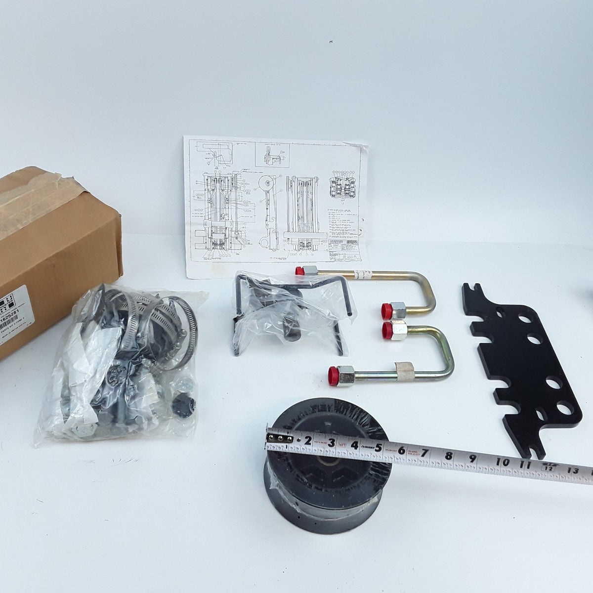 Hyster 1625281 Stub Shaft Stubshaft Hose Sheave Kit For Forklift 1477570 1495279