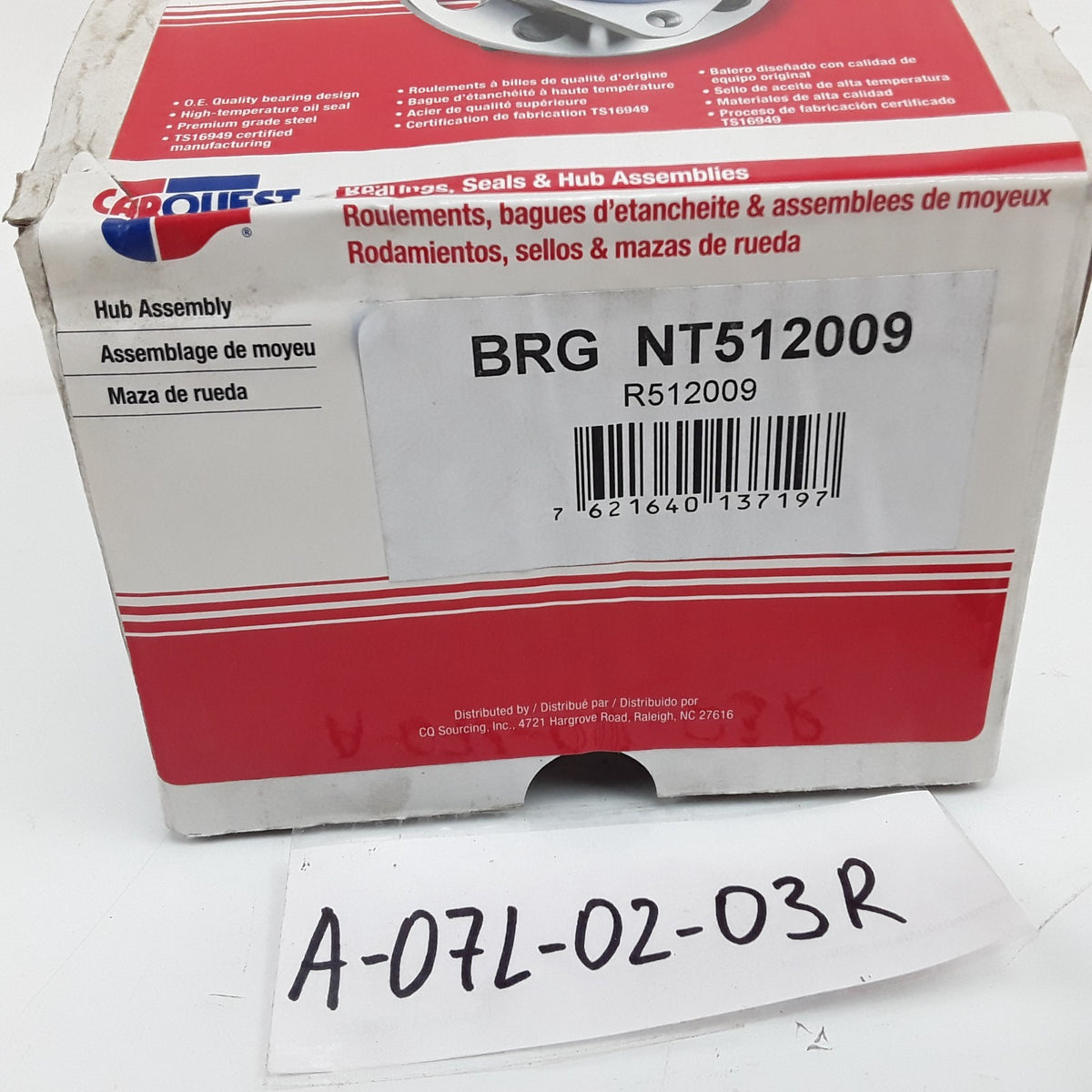 Rear Wheel Bearing and Hub Fits Toyota Camry Avalon Lexus ES300 RX300 1987-2003