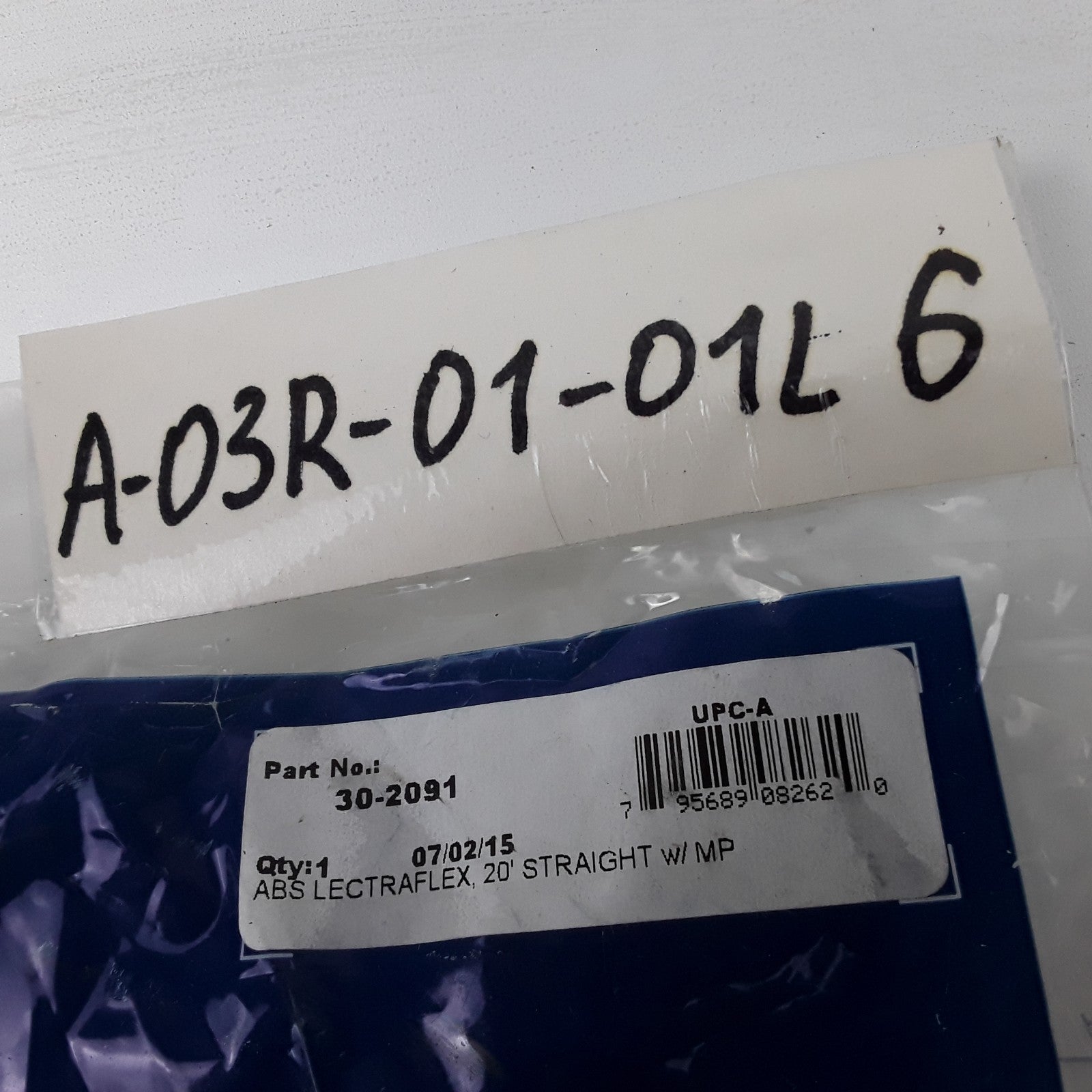 20 Feet ABS Lectraflex Power Cable Zinc-Die Plug Straight For Heavy Duty Trailer