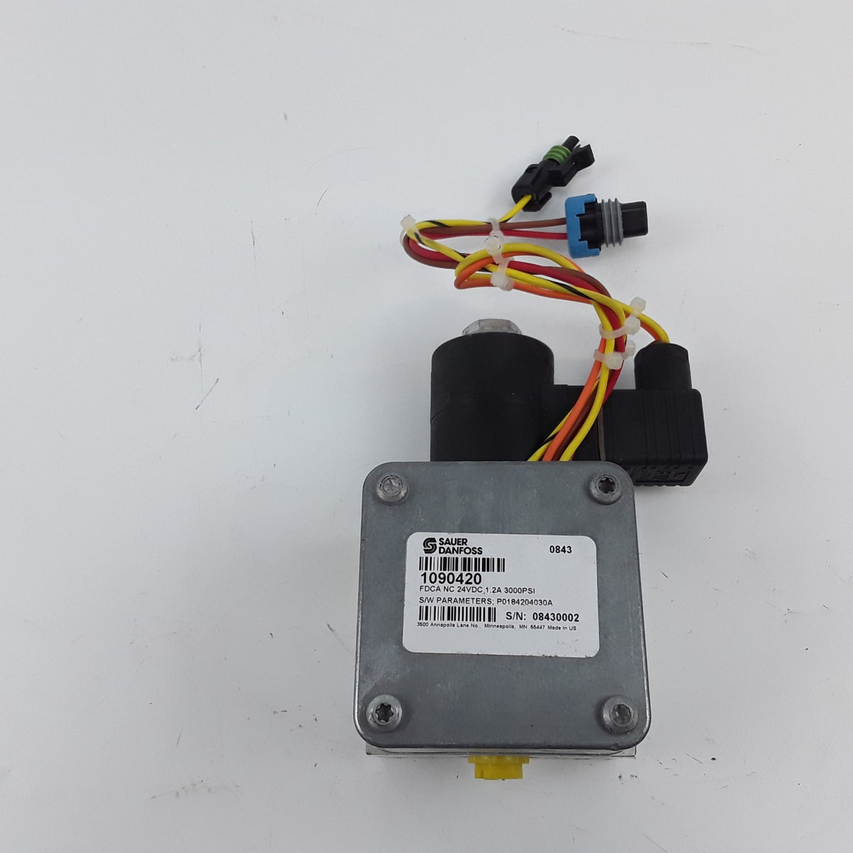 Sauer Danfoss 1090420 Hydraulic Fan Drive Control FDCA NC 24VDC 1.2A 3000PSI