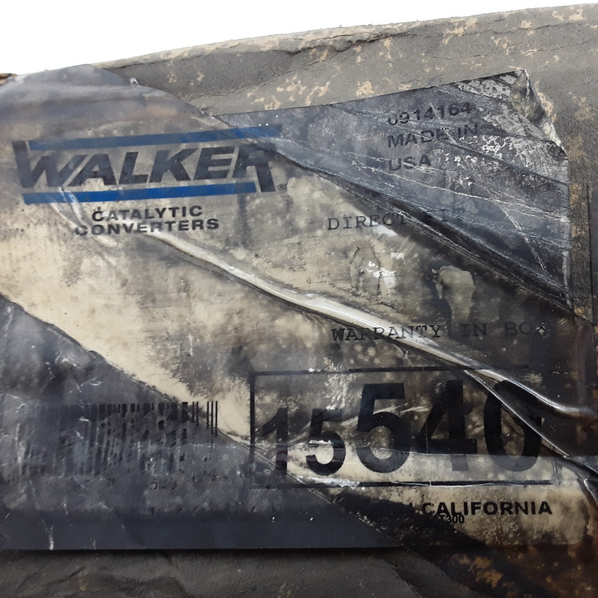 Walker 15540 EPA Certified Standard Catalytic Converter