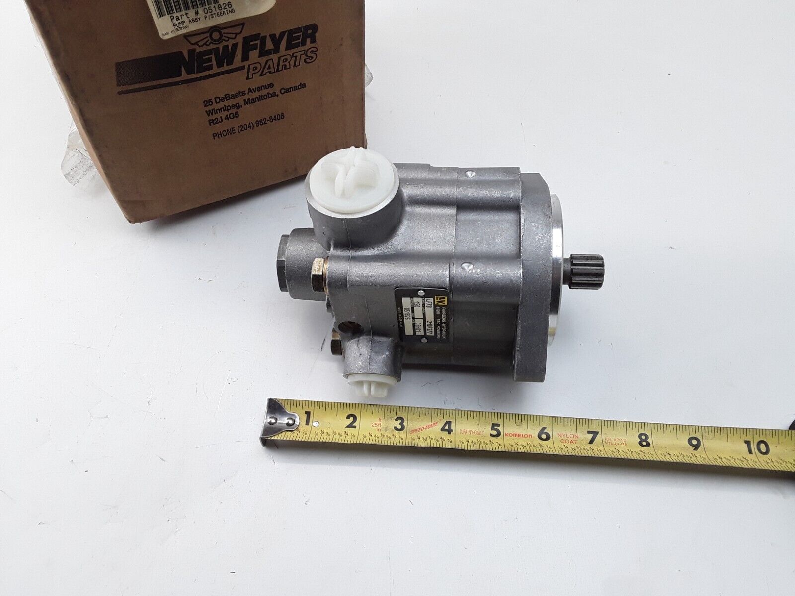 Power Steering Pump Luk 2107277 051826 Model LF73 For International,New Flyer - HotCarParts