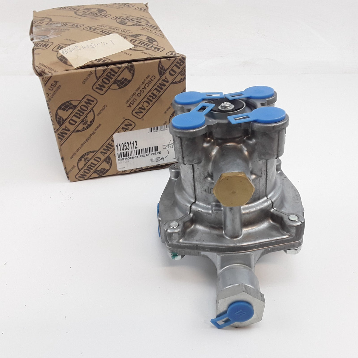 World American WA110200 Air Brake Emergency Relay Valve Replaces E-807995 110200