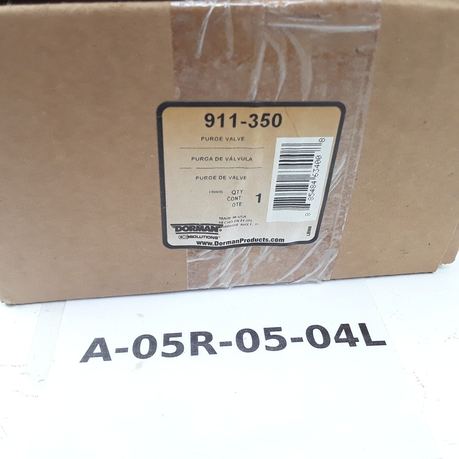 Dorman Vapor Canister Purge Valve For Ford F-250 F-350 Super Duty 2008 2009 2010