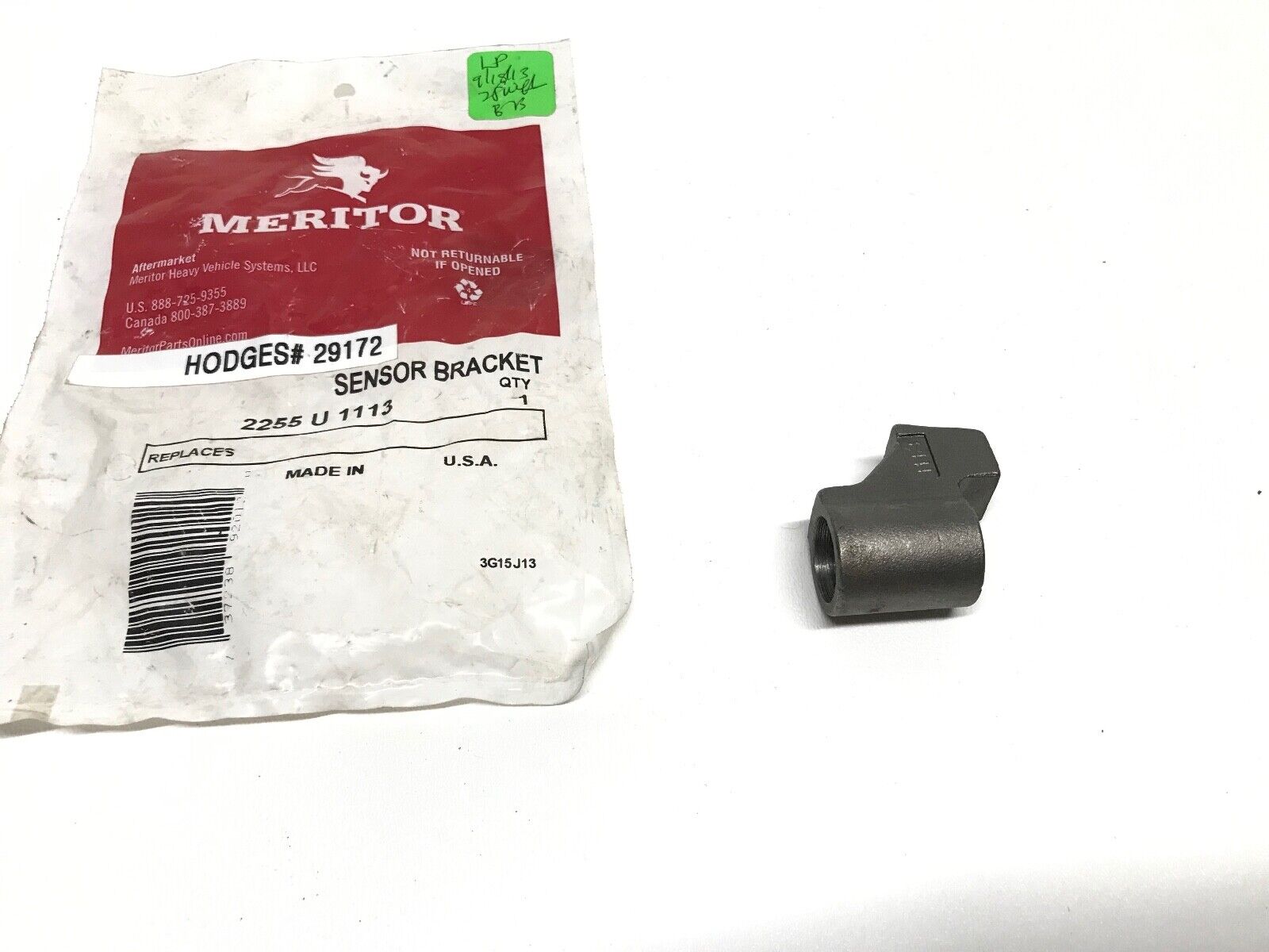 MERITOR FOR FREIGHTLINER ABS SENSOR MOUNTING BRACKET 2255U1113 FAST FREE SHIPING - HotCarParts