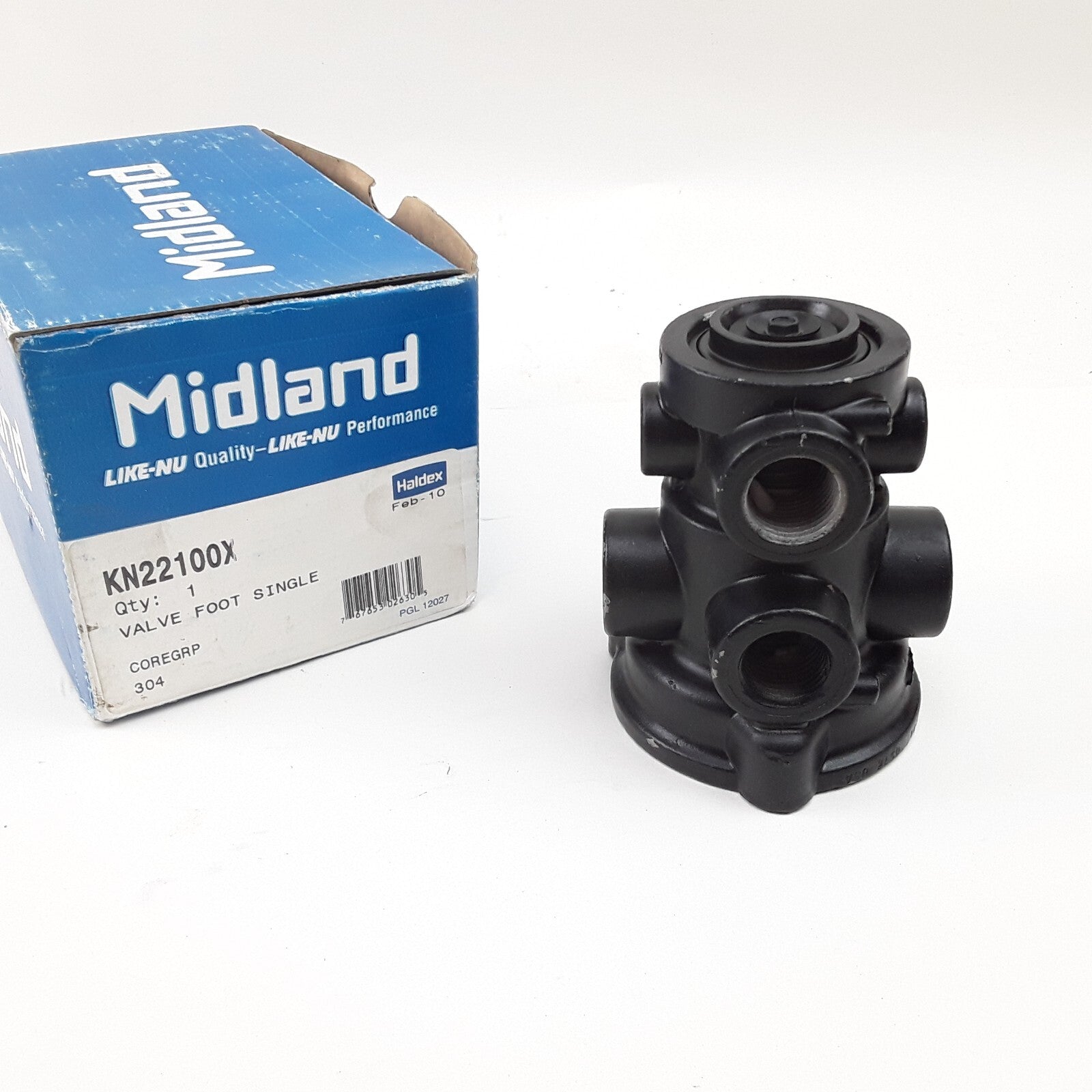Haldex KN22100X Brake Pedal Assembly Single Circuit Foot Valve Operated Service