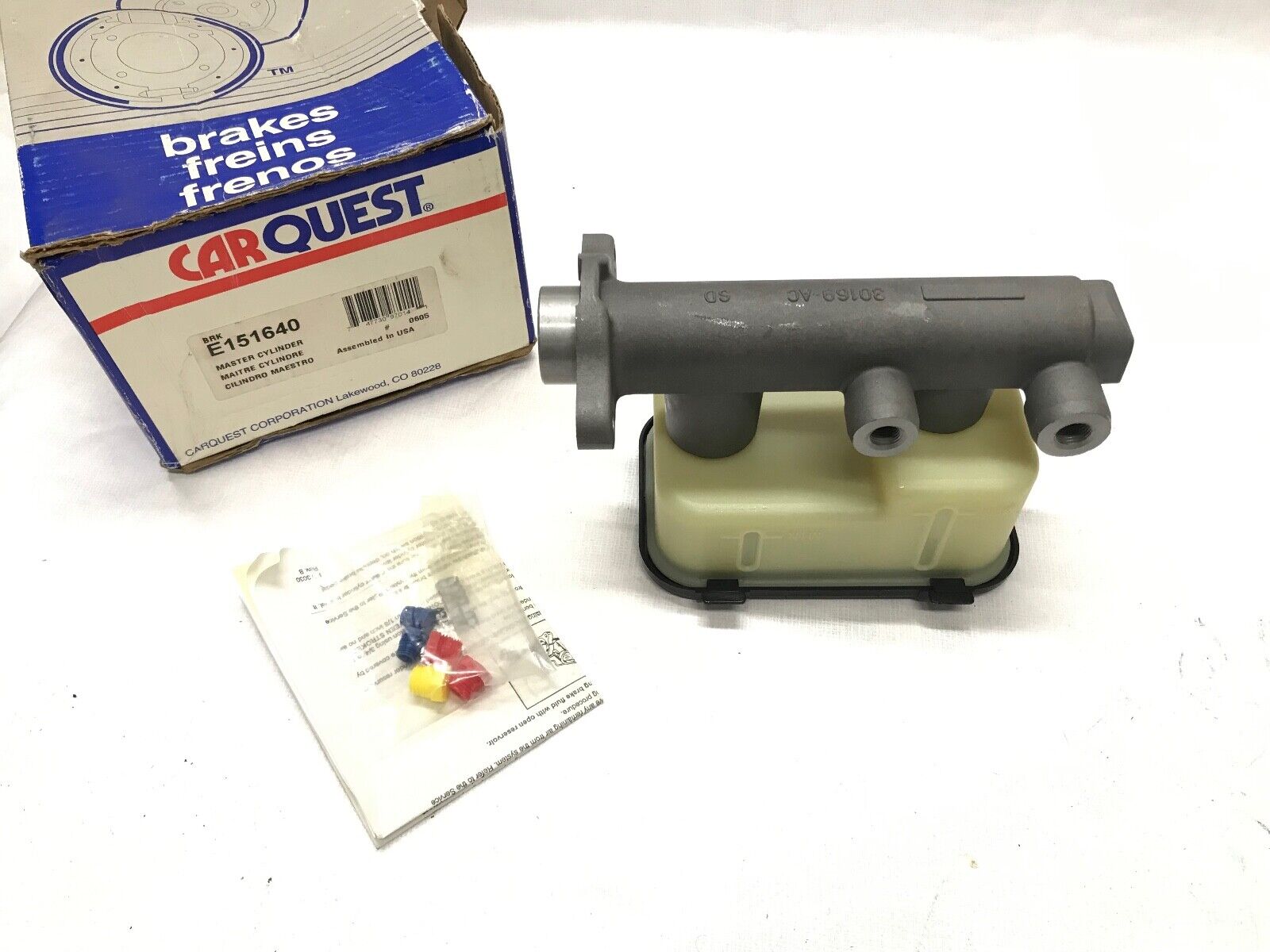 Brake Master Cylinder - E151640 / Cardone 10-2757 Fast Free Shipping - HotCarParts