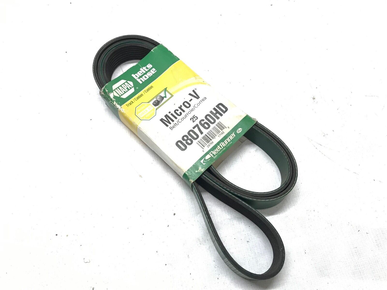 Serpentine Belt-Fleetrunner Heavy Duty Micro-v Belt Gates 080760HD / 25080760HD - HotCarParts