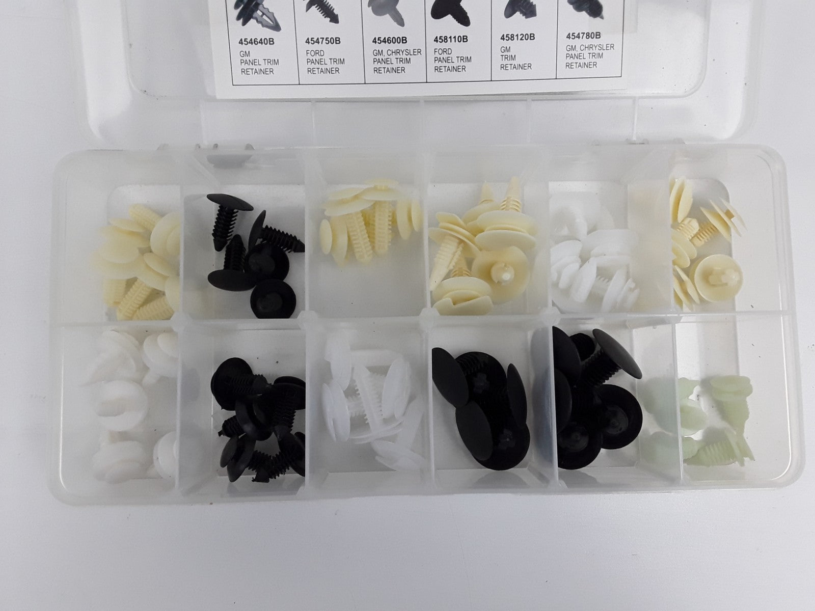 Body Fasteners Kit Assymbly For Door Panel Trim Retainer Fits Chrysler GM Ford