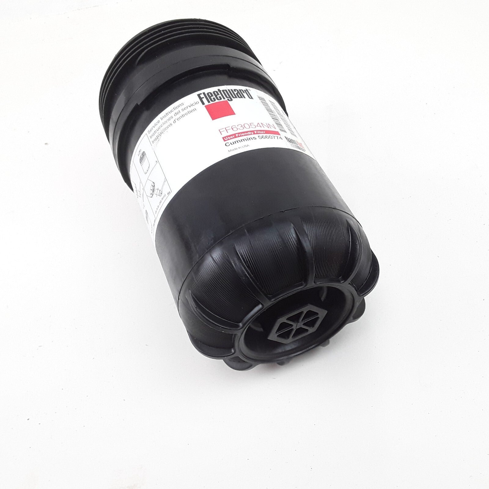 Fleetguard FF63054NN Heavy Duty High Performance Hydraulic Fuel Filter